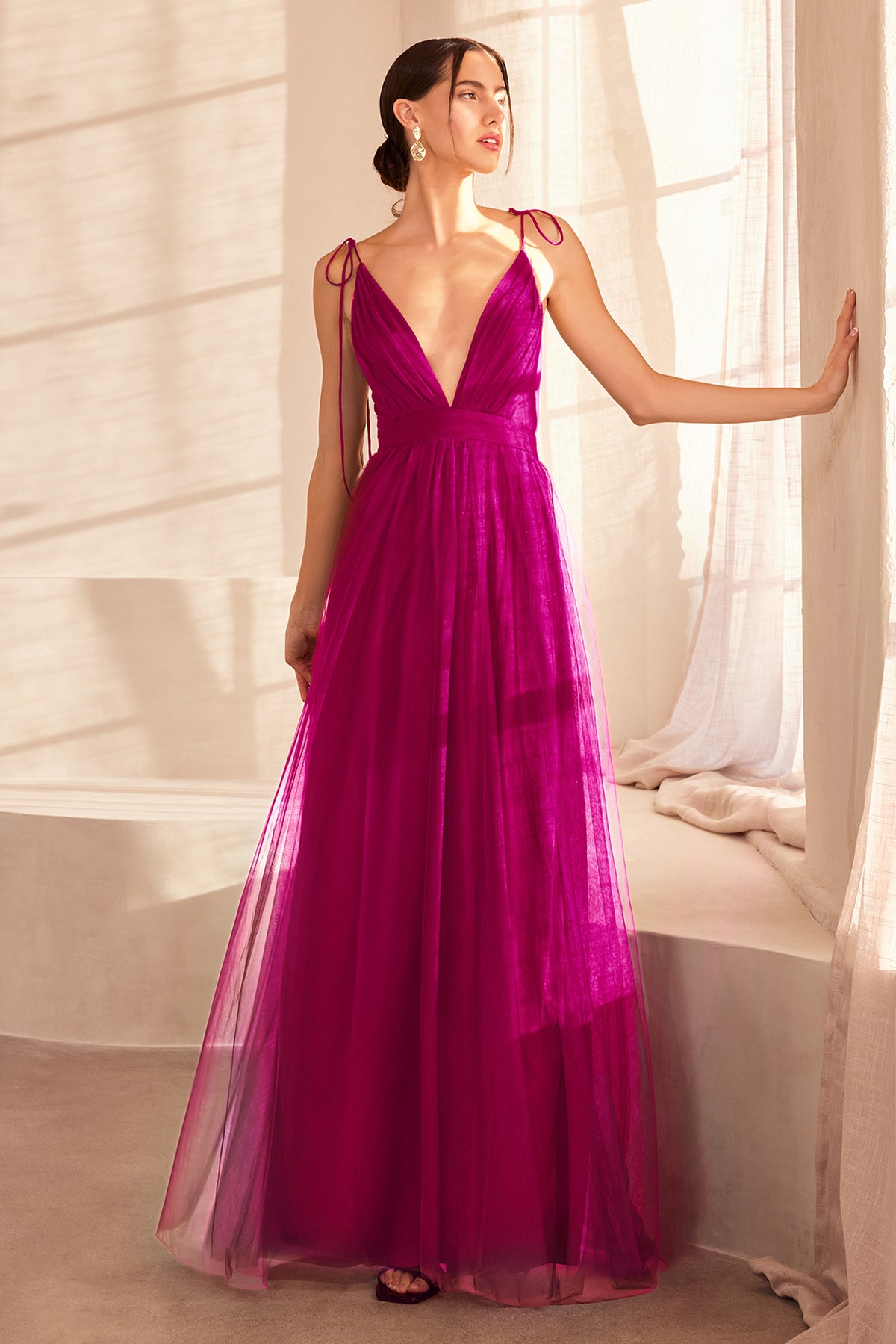 005SE gown in Fuchsia