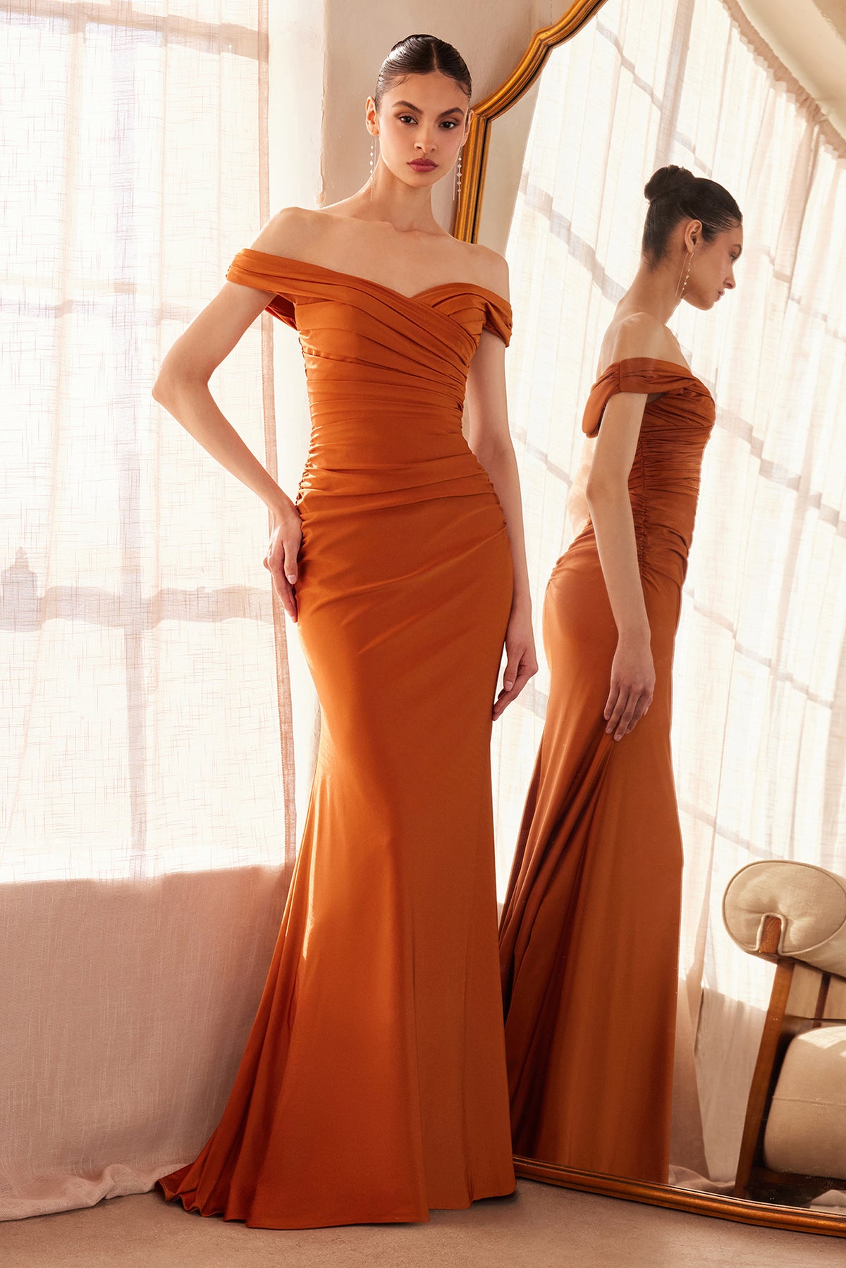02T4 gown in Sienna