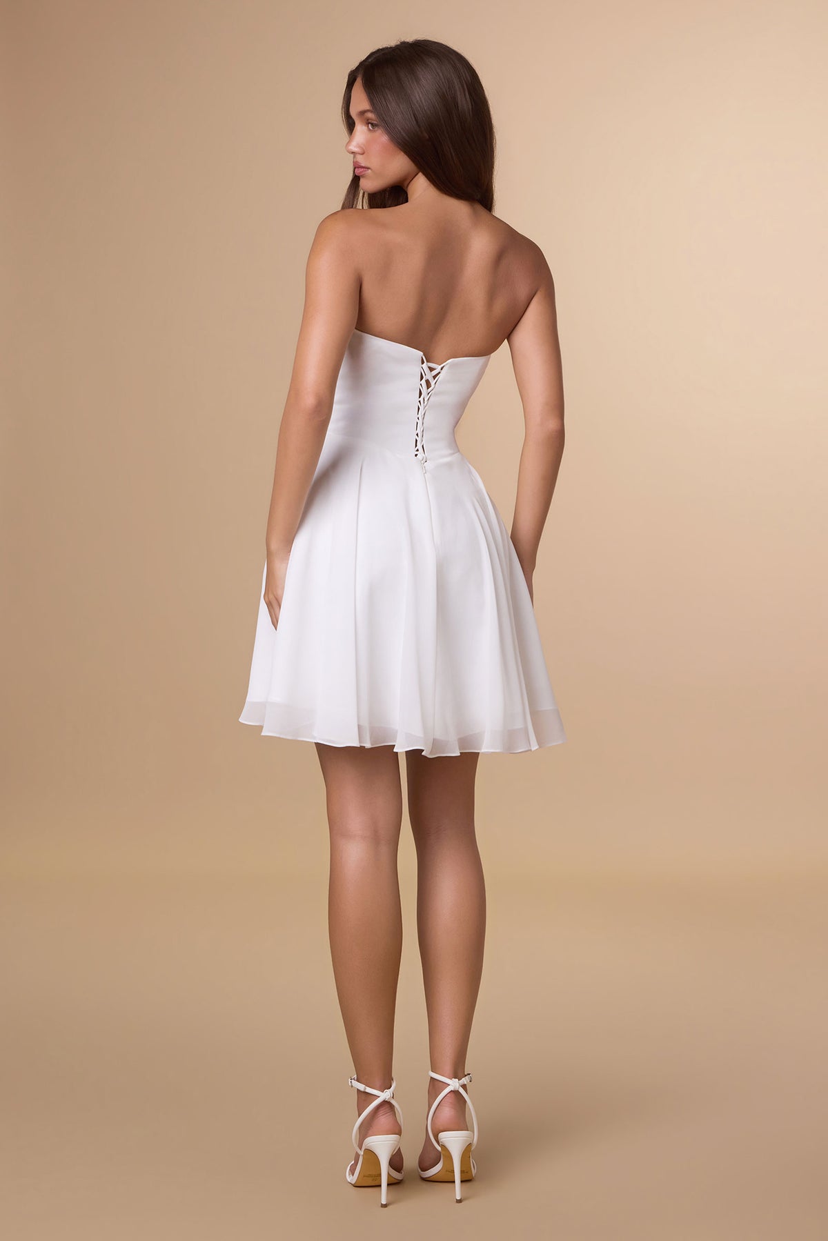 09WT7 dress in Off White
