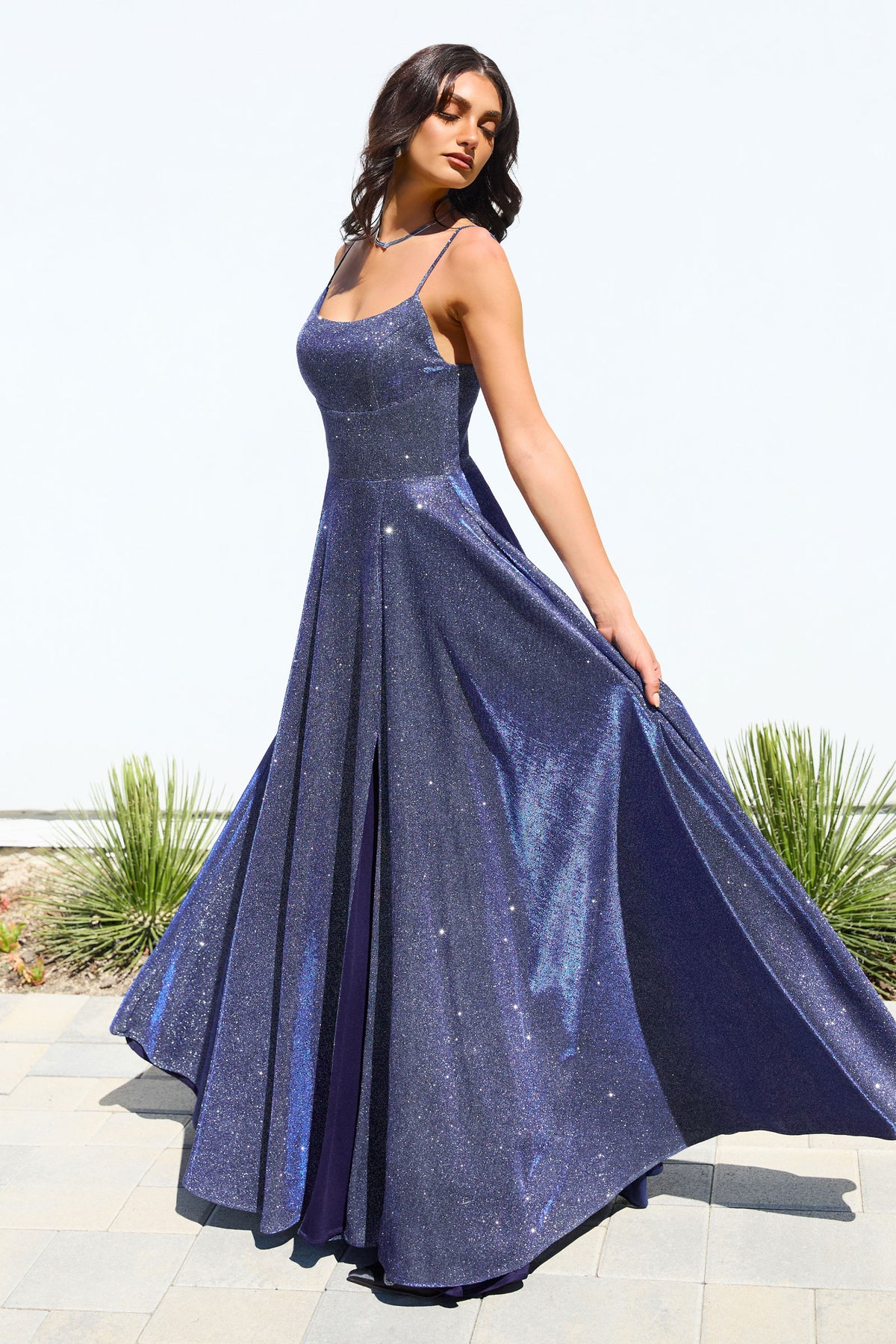 13T2 gown in Navy
