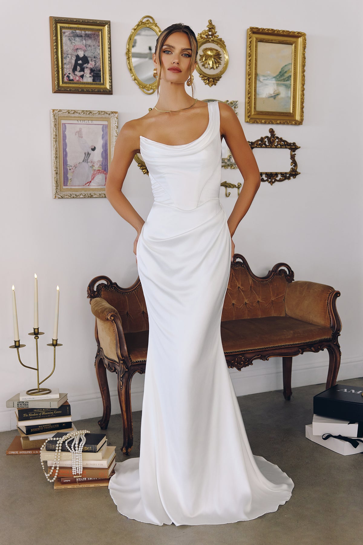 27WT7 dress in Off White