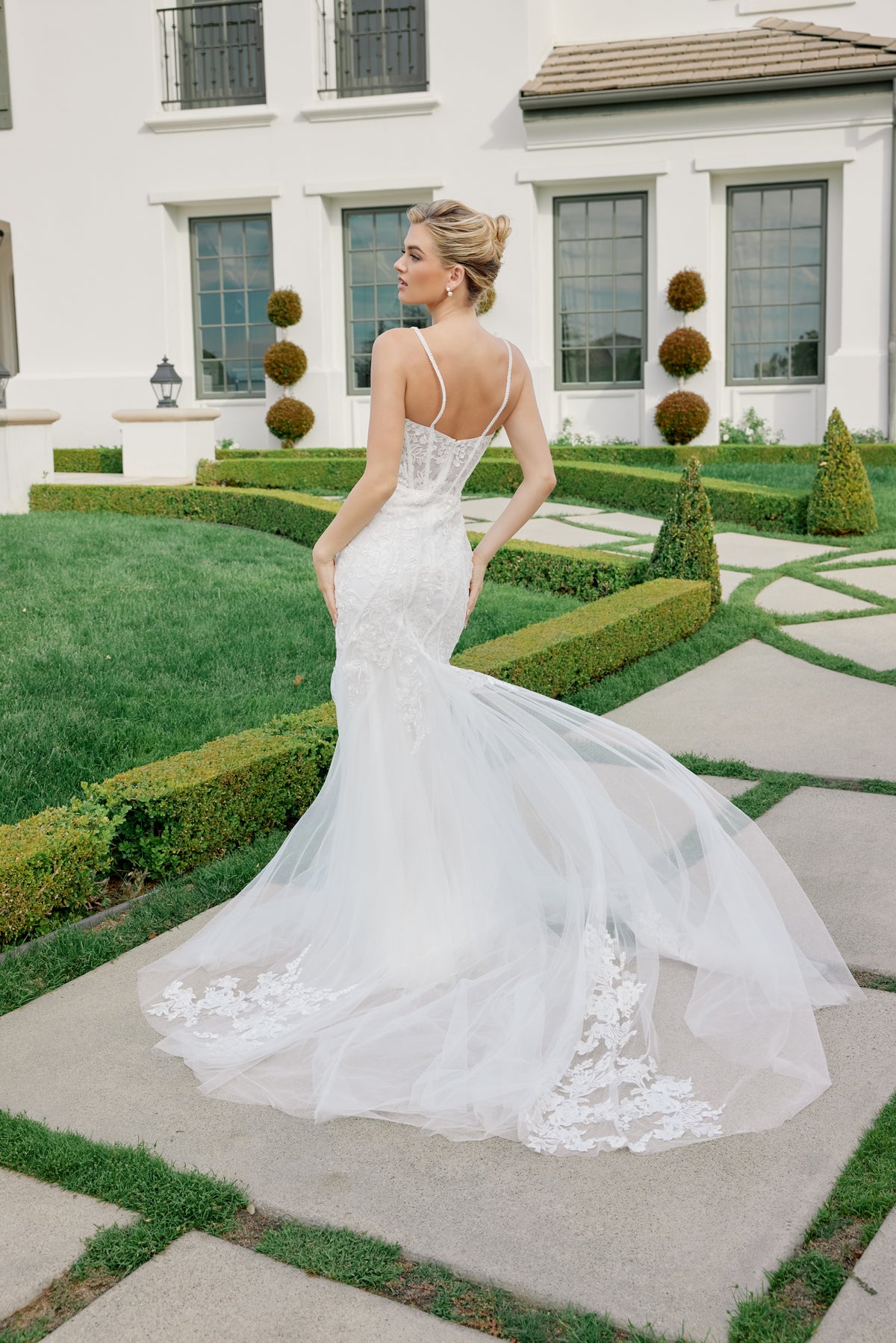 Celestina wedding dress in White