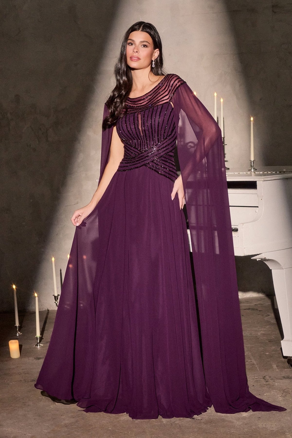 Davis in Eggplant — view 2