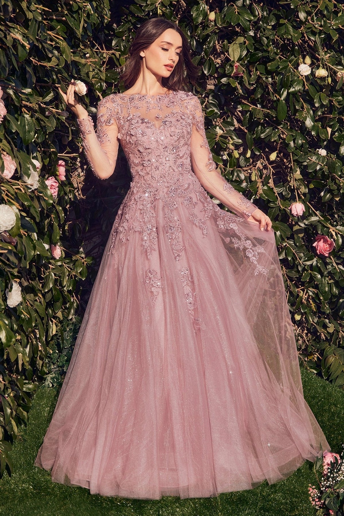Eirwen in Dusty Rose — view 1