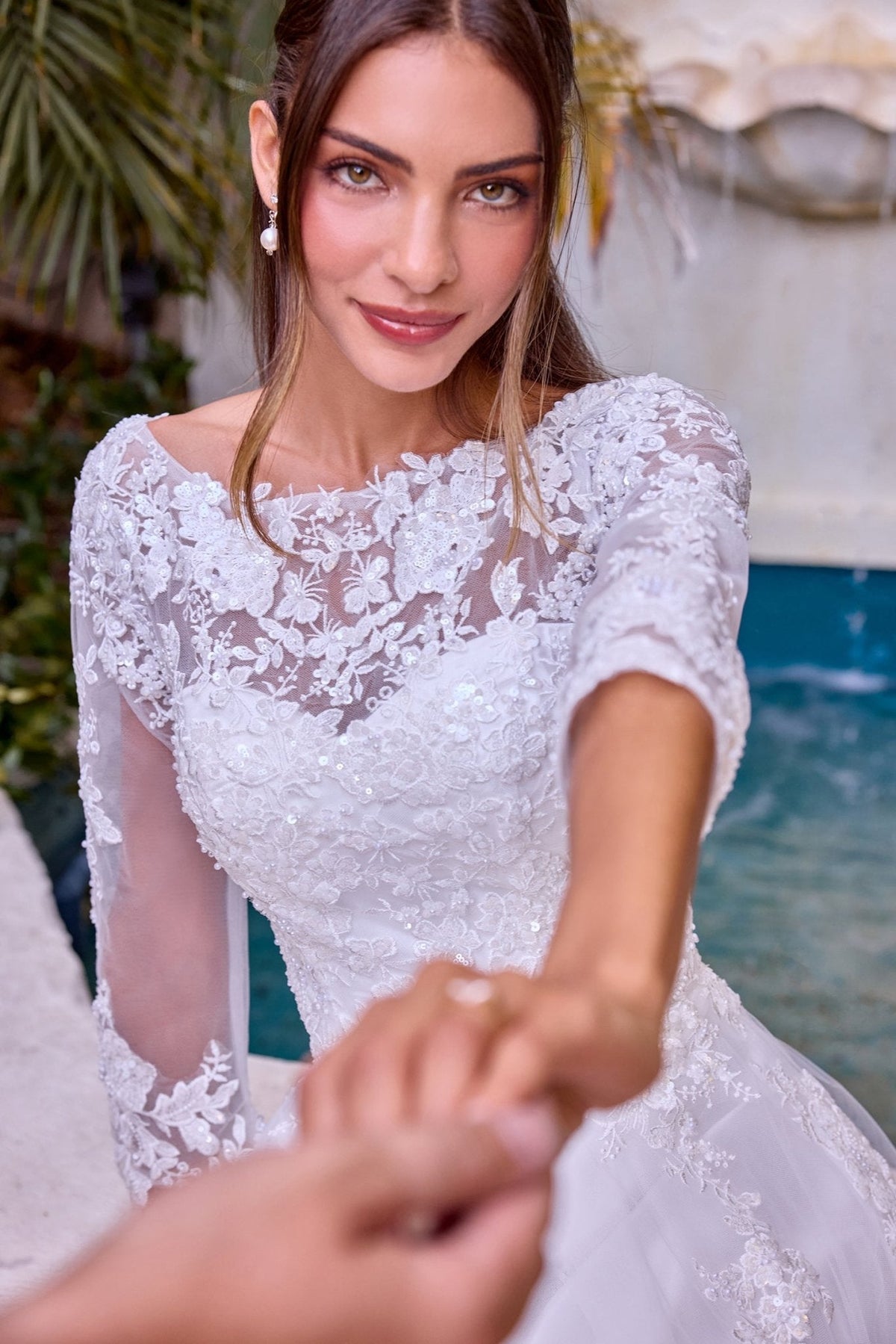 Innes Bridal in Off White — view 2