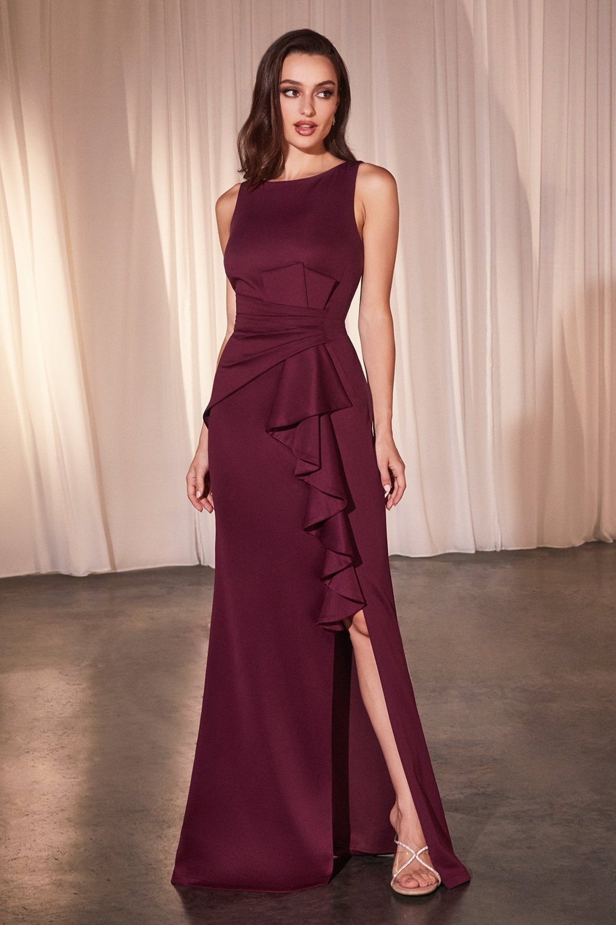 Kira in Burgundy — view 1