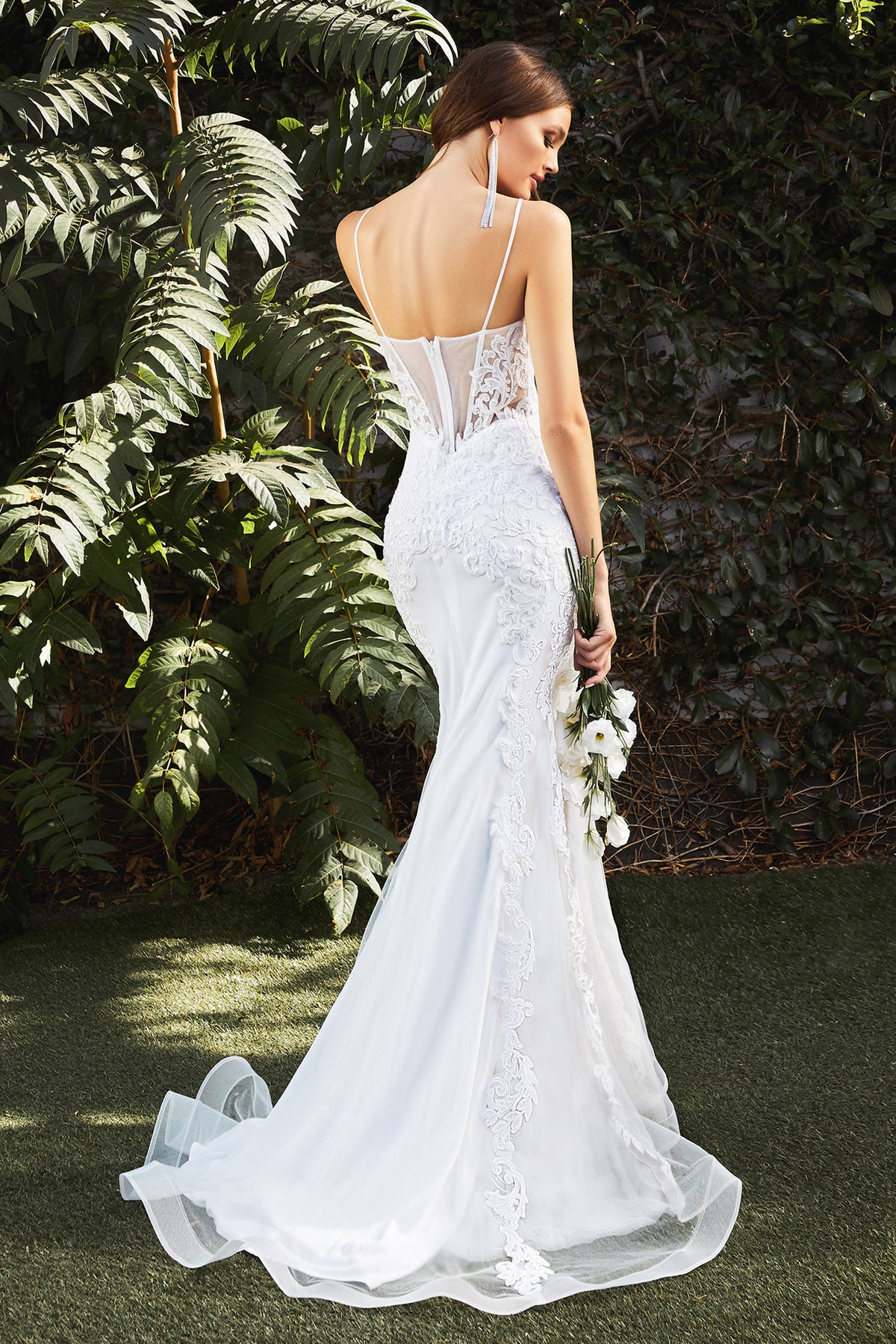 Poland Bridal in Off White — view 2