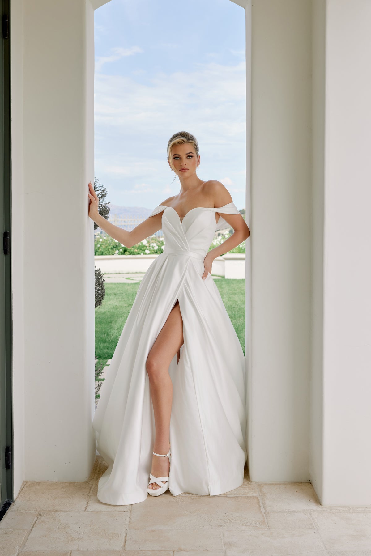 Rosalina wedding dress in White