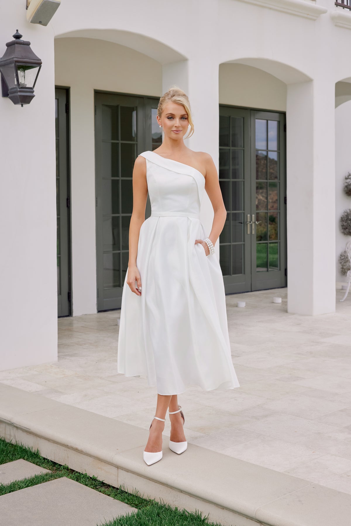 Rosaline wedding dress in White