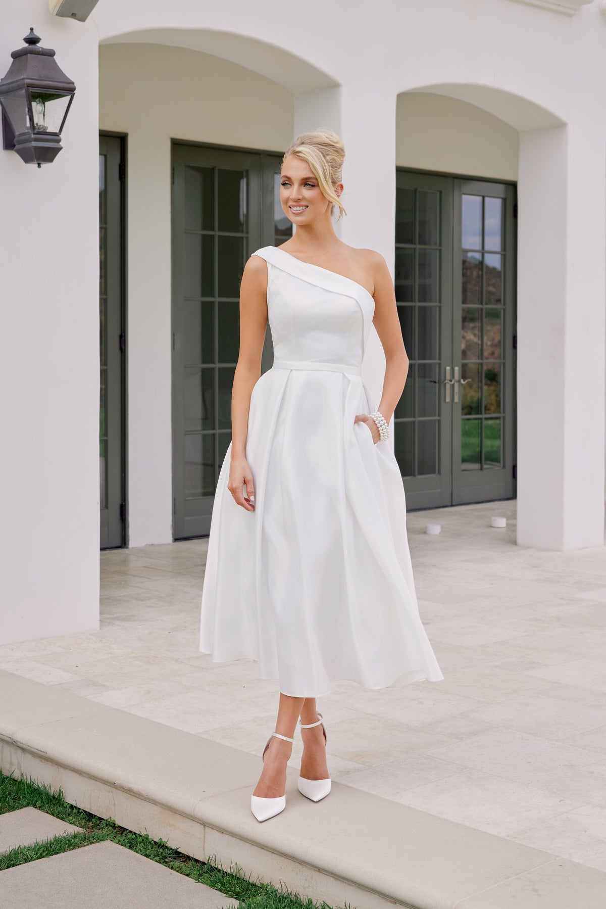 Rosaline wedding dress in White