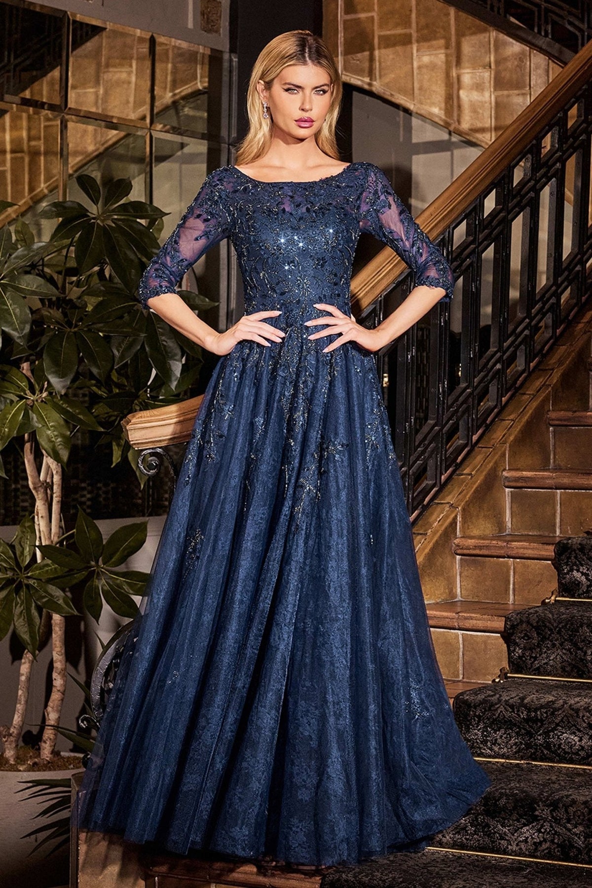 Rose in Navy — view 1