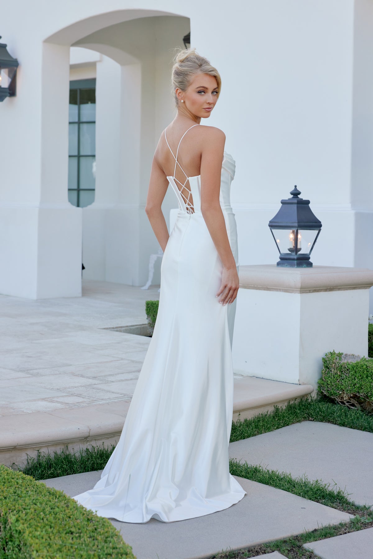 Seraphine wedding dress in White