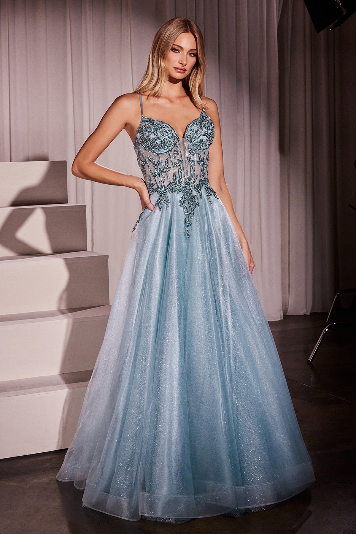 Carli — Light Blue dress