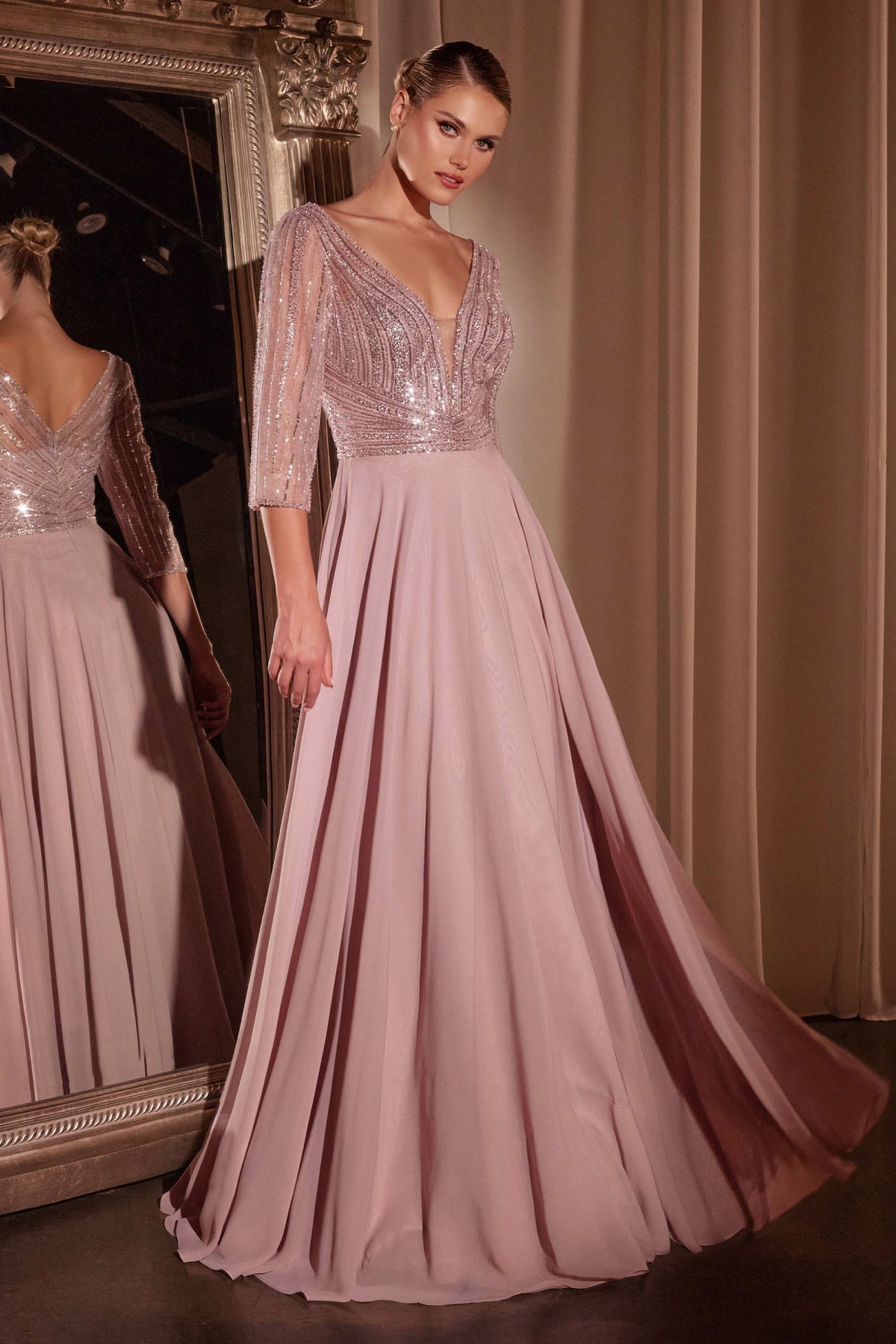 Soto — Mauve dress