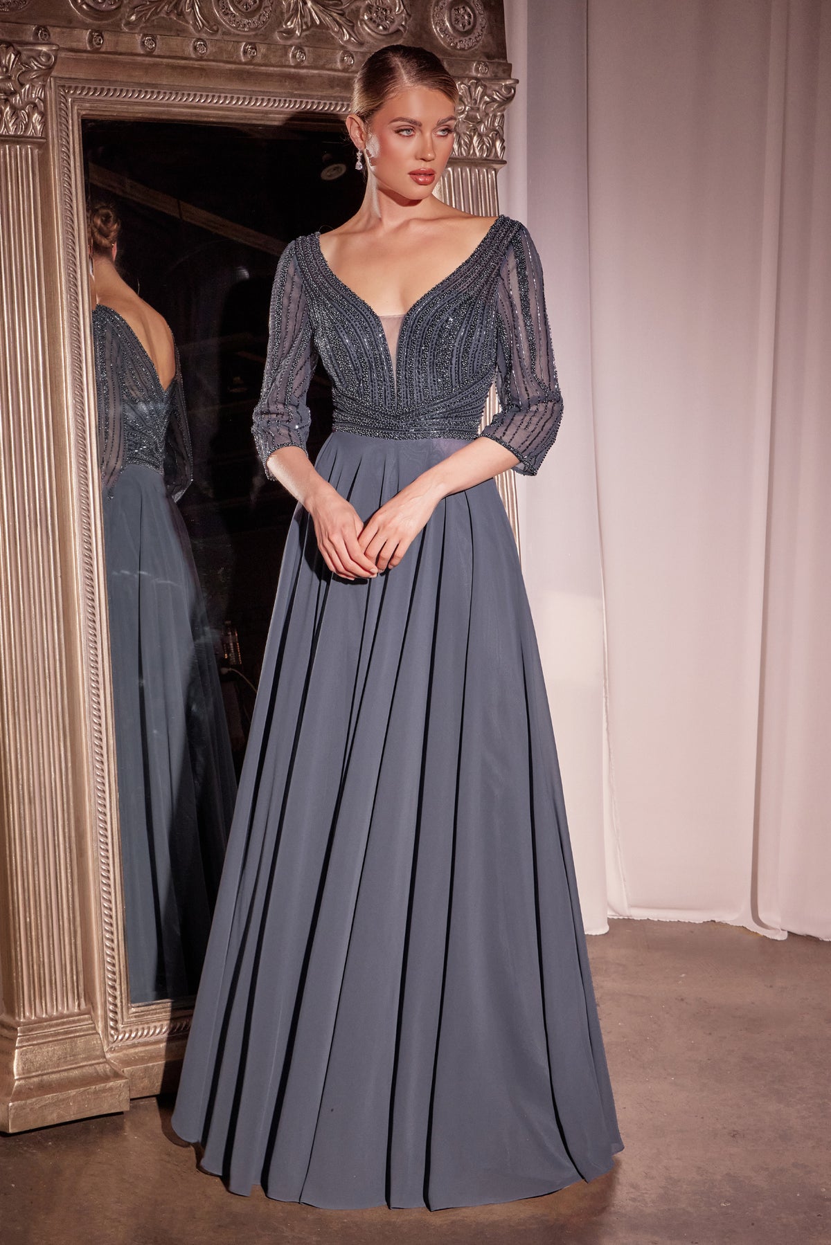 Soto — Indigo Grey dress