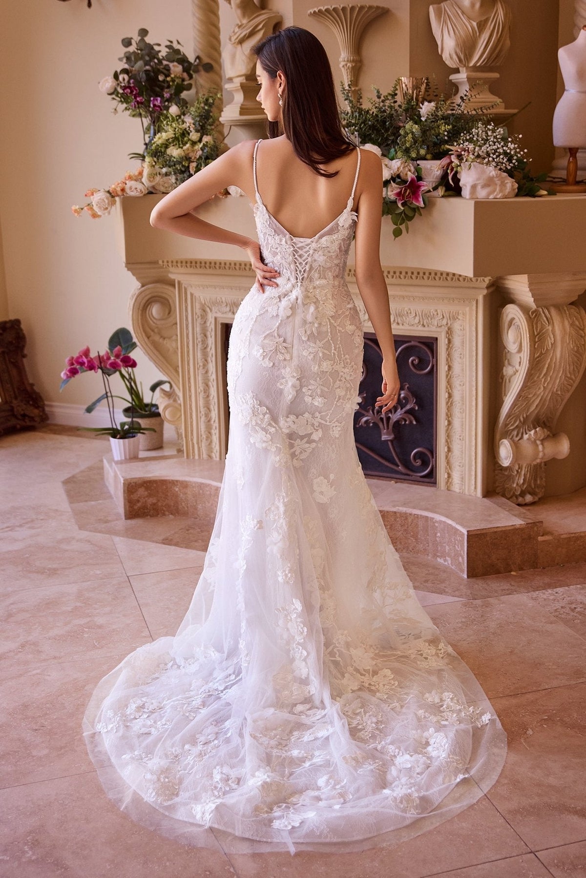 Tina wedding dress in Off White, view 2