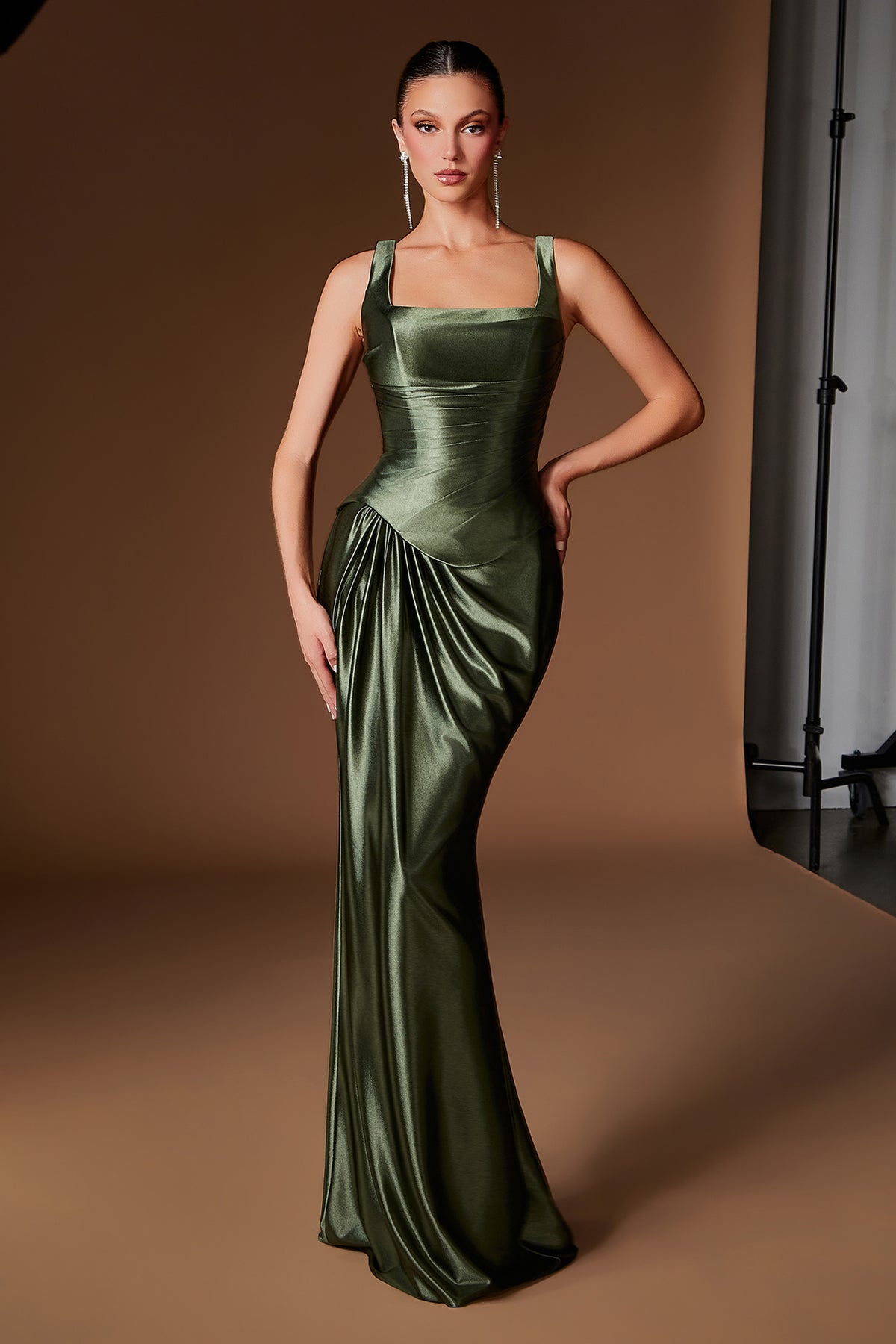 Waverly in Olive — front view