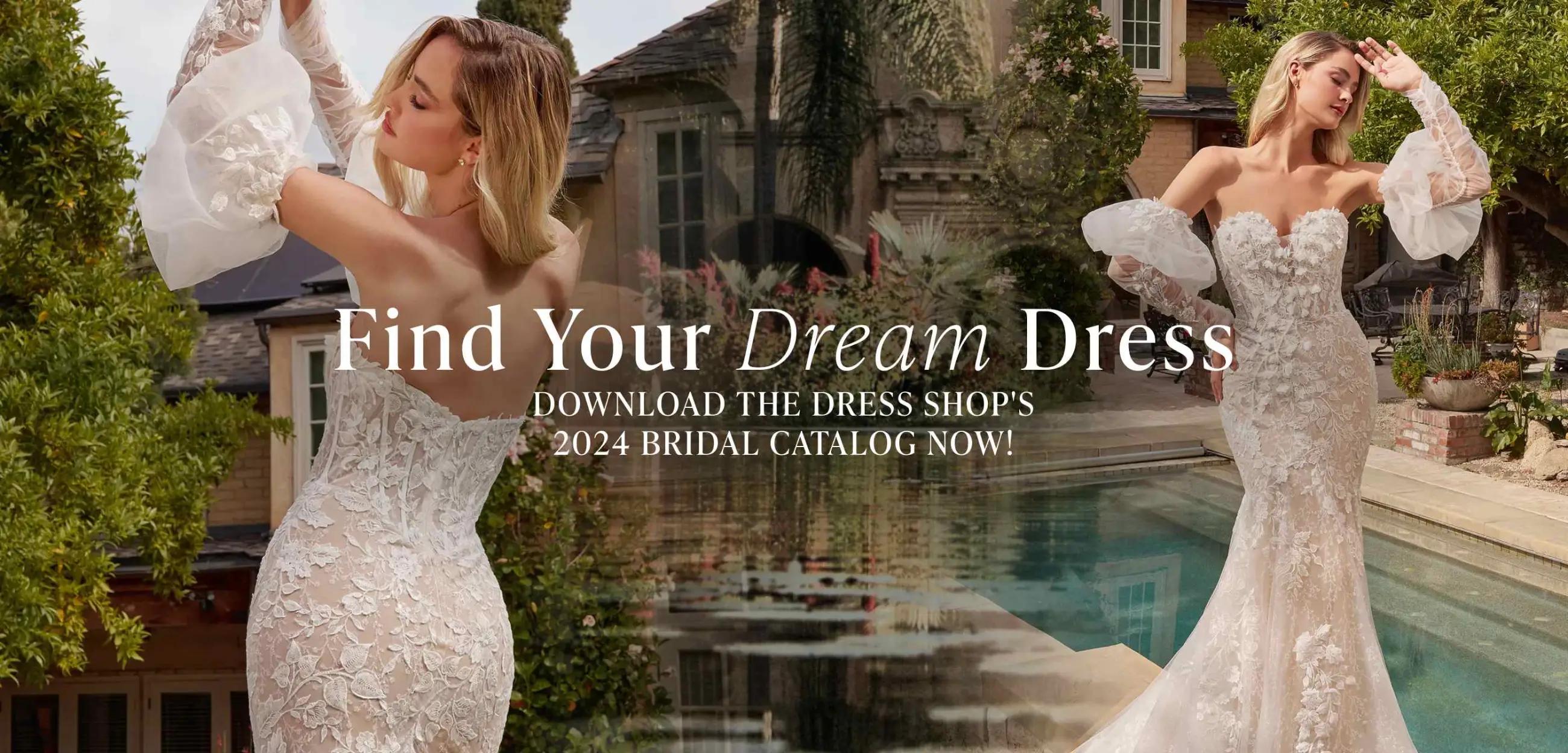 Find Your Dream Dress Desktop Banner