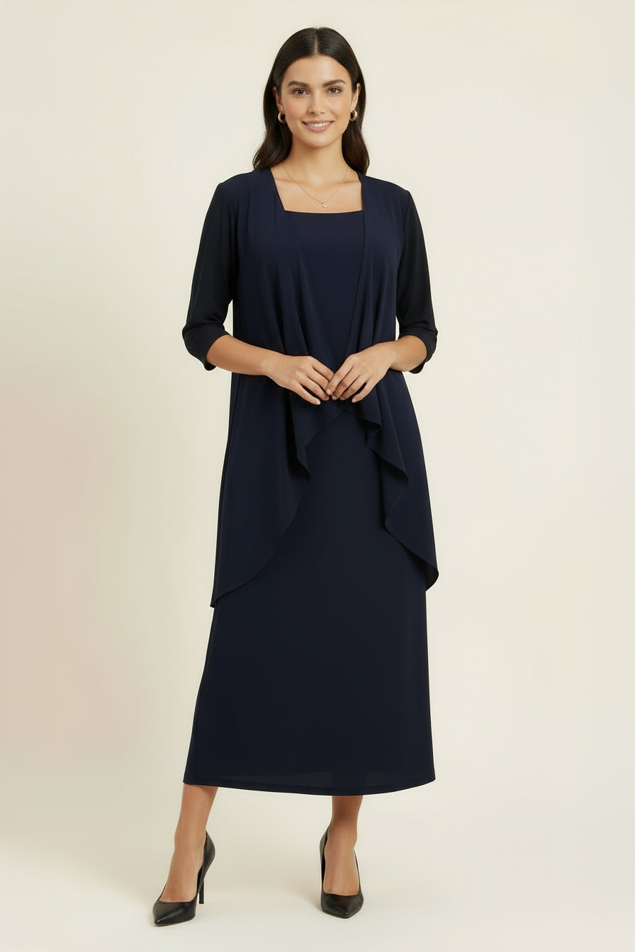 000T9 dress in Navy