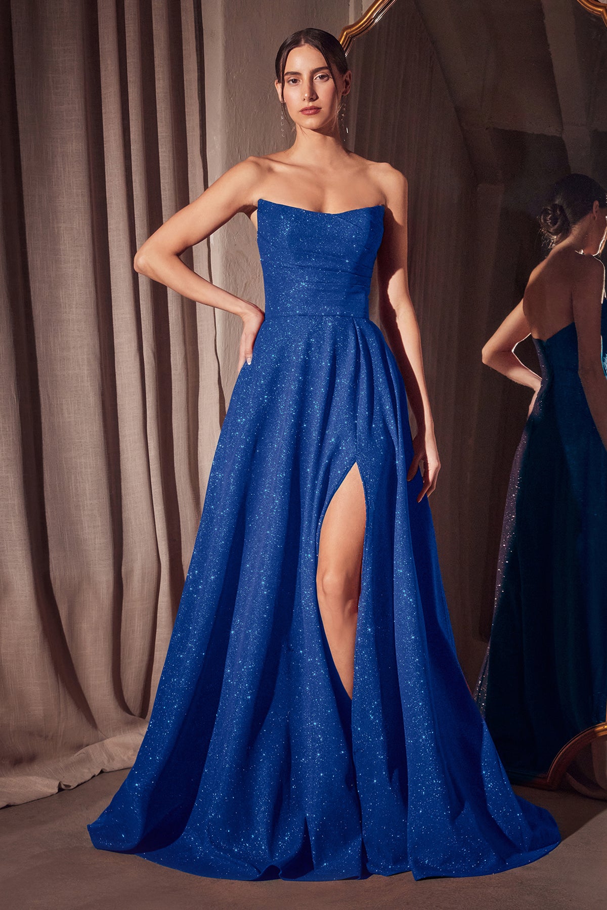 01T7 gown in Royal