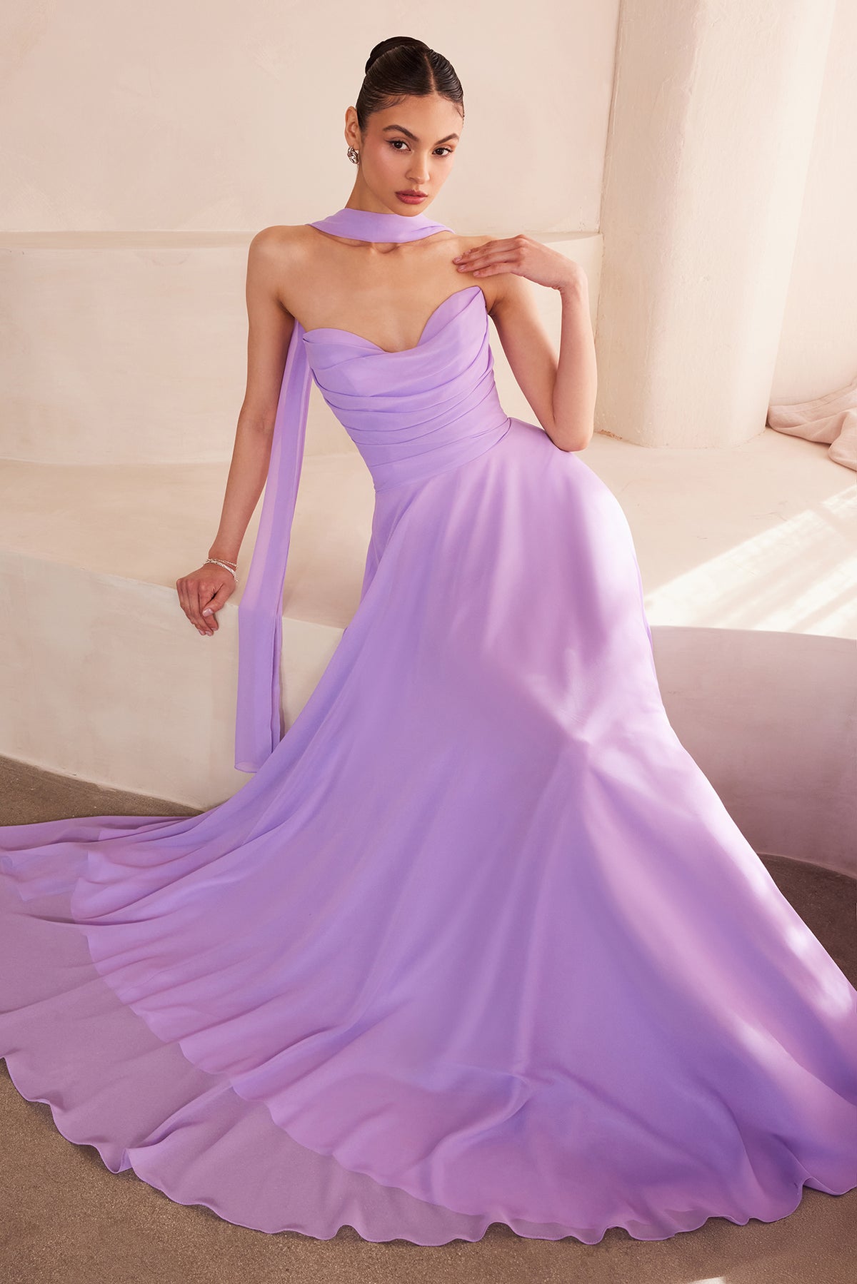 03T7 dress in Lavender