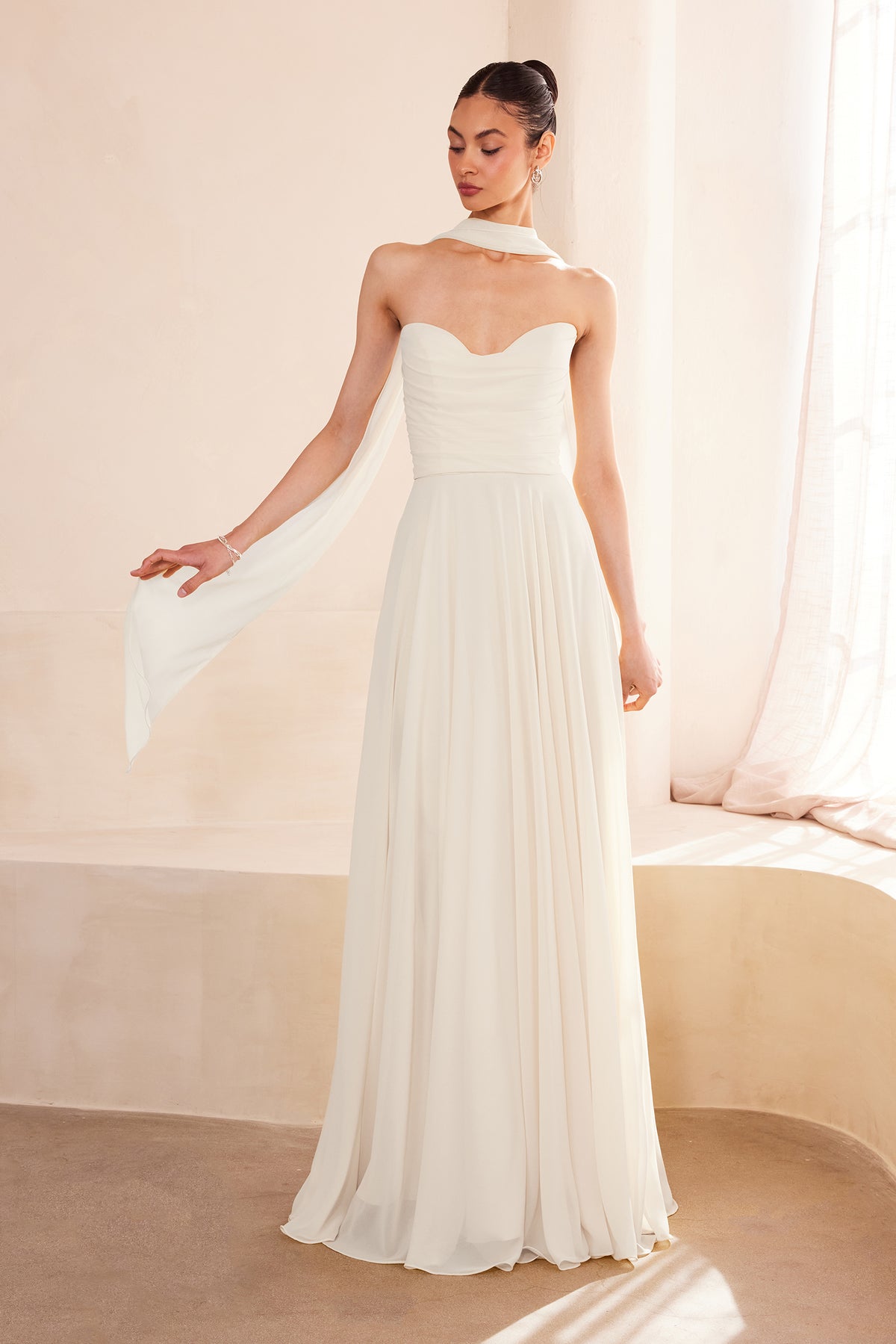 03WT7 dress in Off White