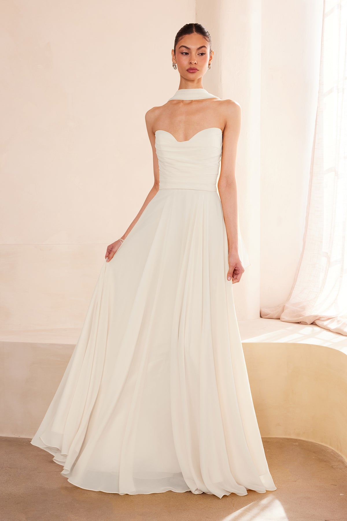 03WT7 dress in Off White