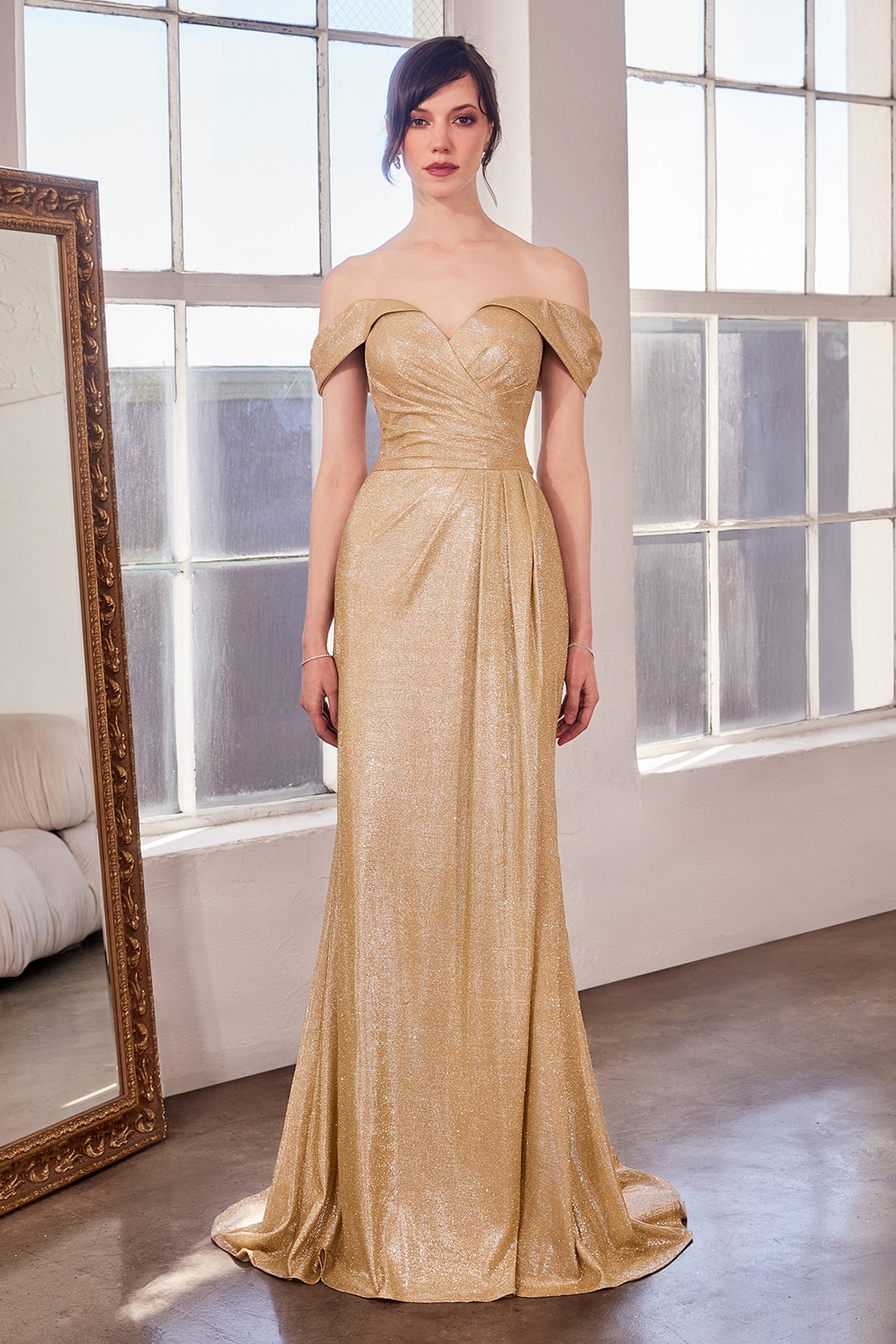 05T6 dress in Gold