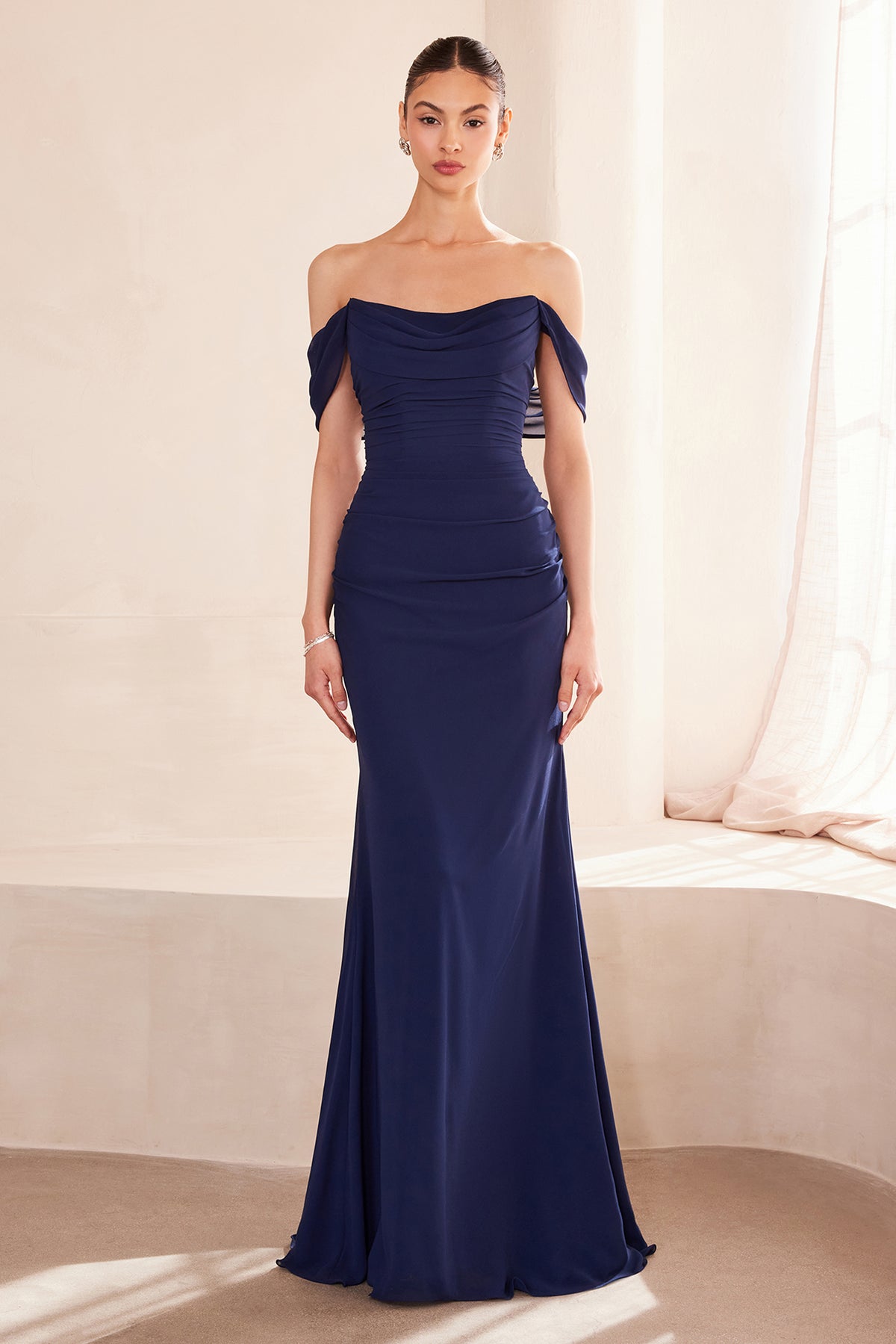 05T7 dress in Navy