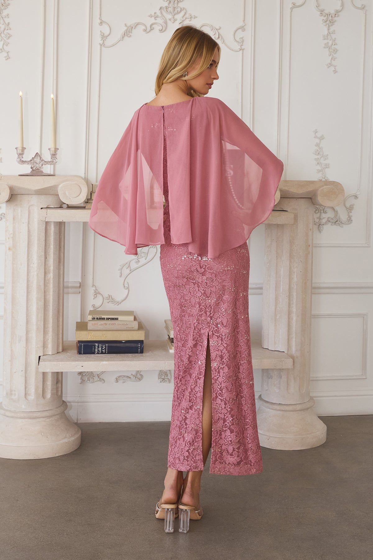 06T9 dress in Dusty Rose