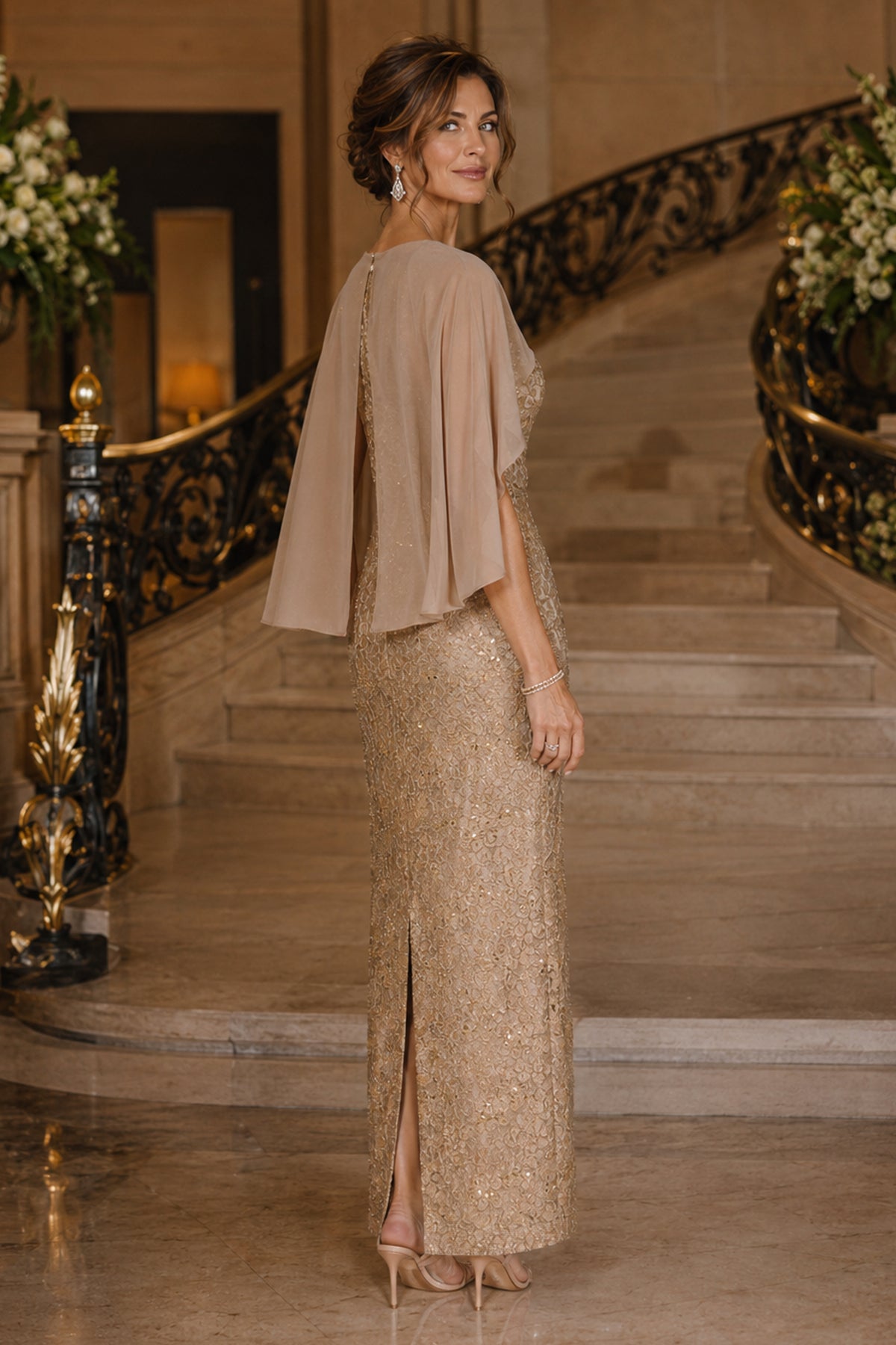06T9 dress in Mocha