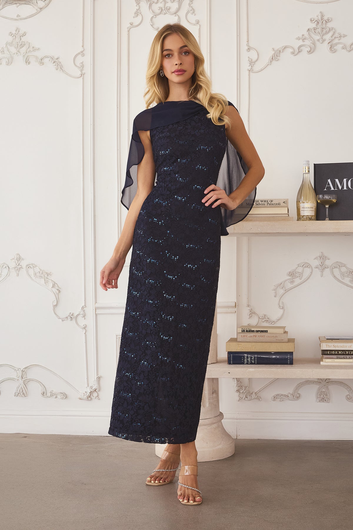06T9 dress in Navy