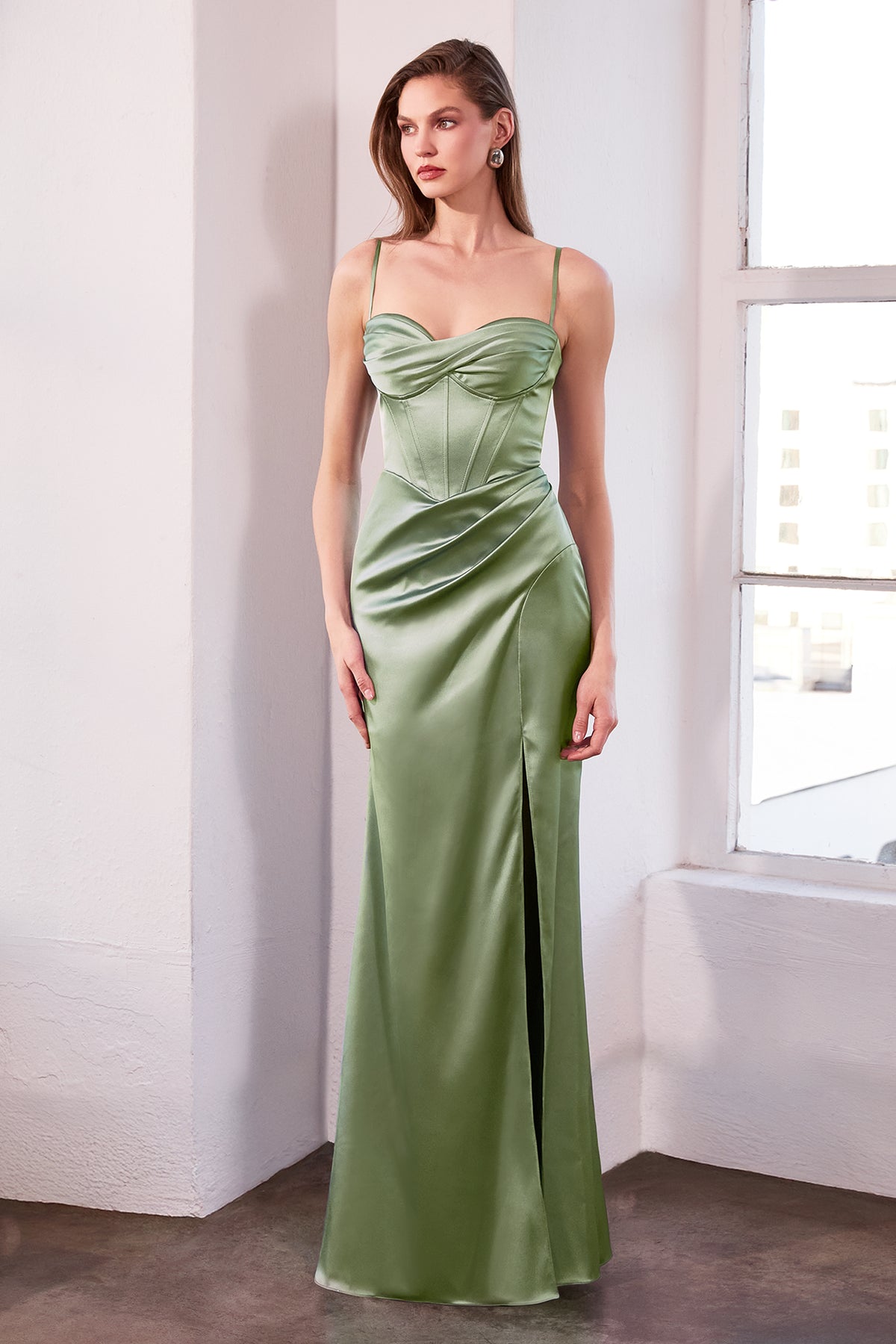 08T6 dress in Sage