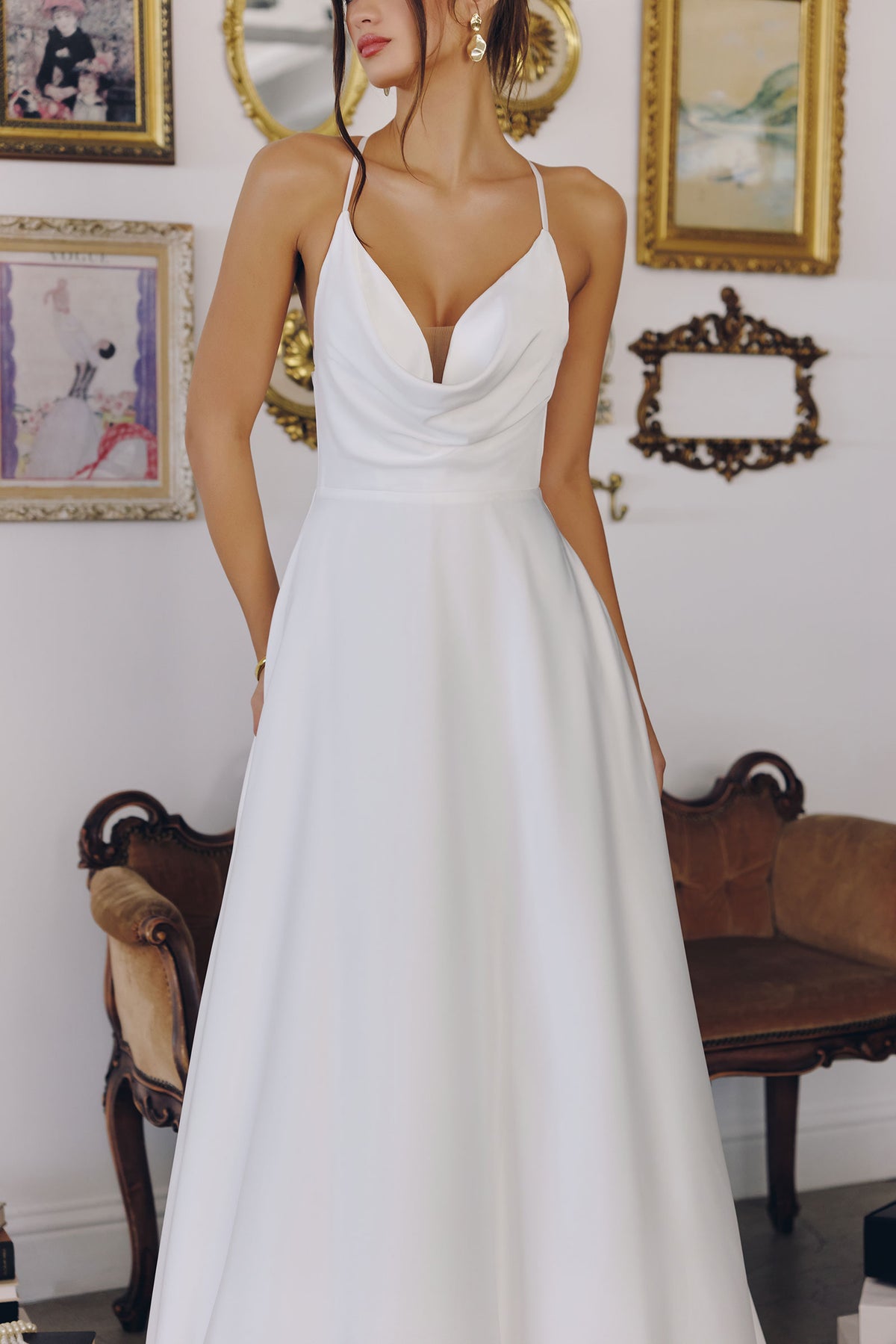 14WT7 dress in Off White