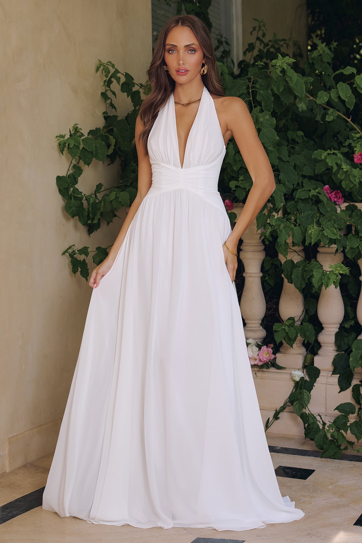 15WT7 dress in Off White