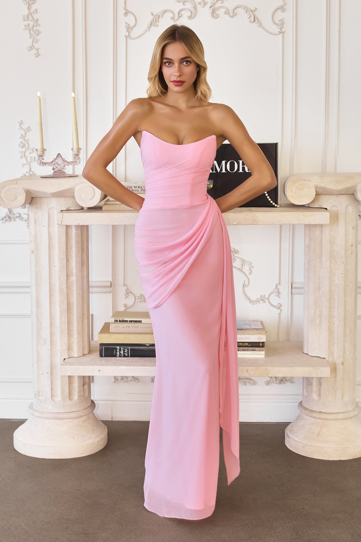 26T7 gown in Lt Pink