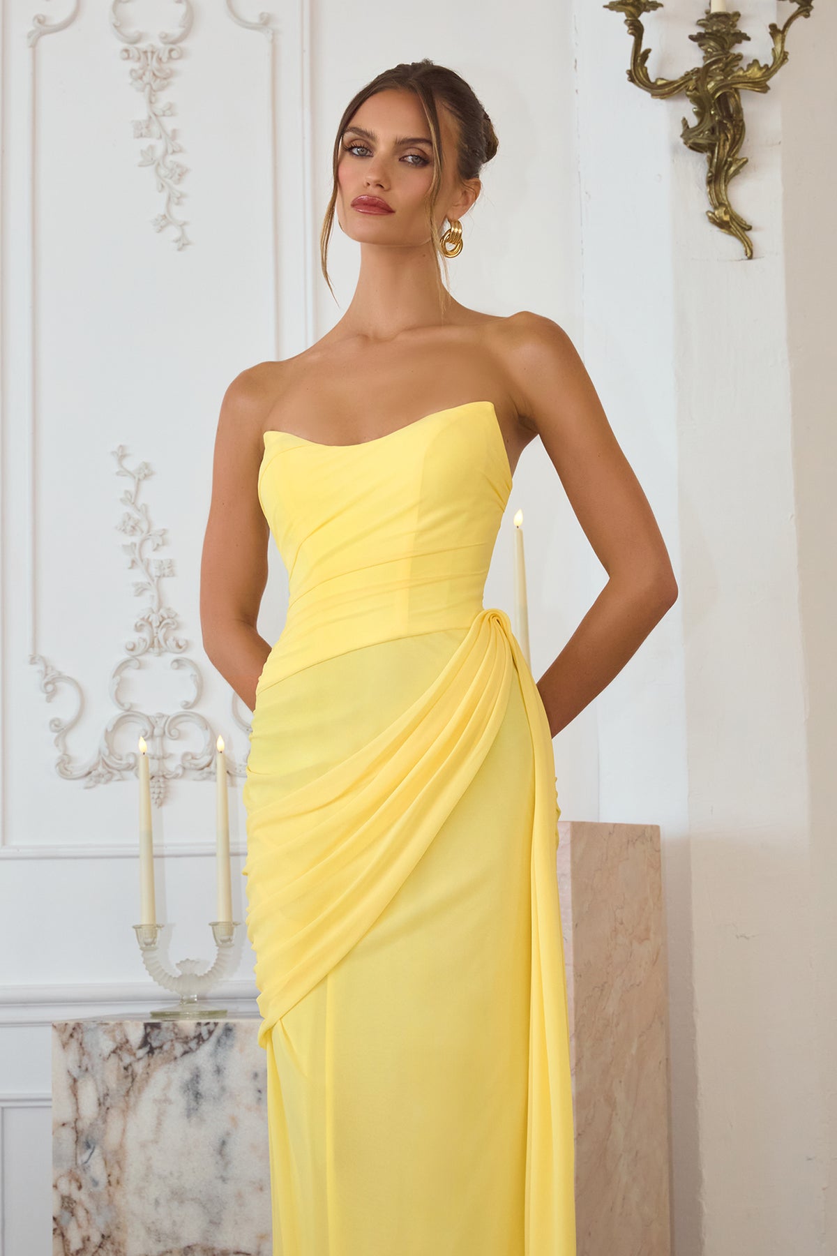 26T7 gown in Lt Yellow