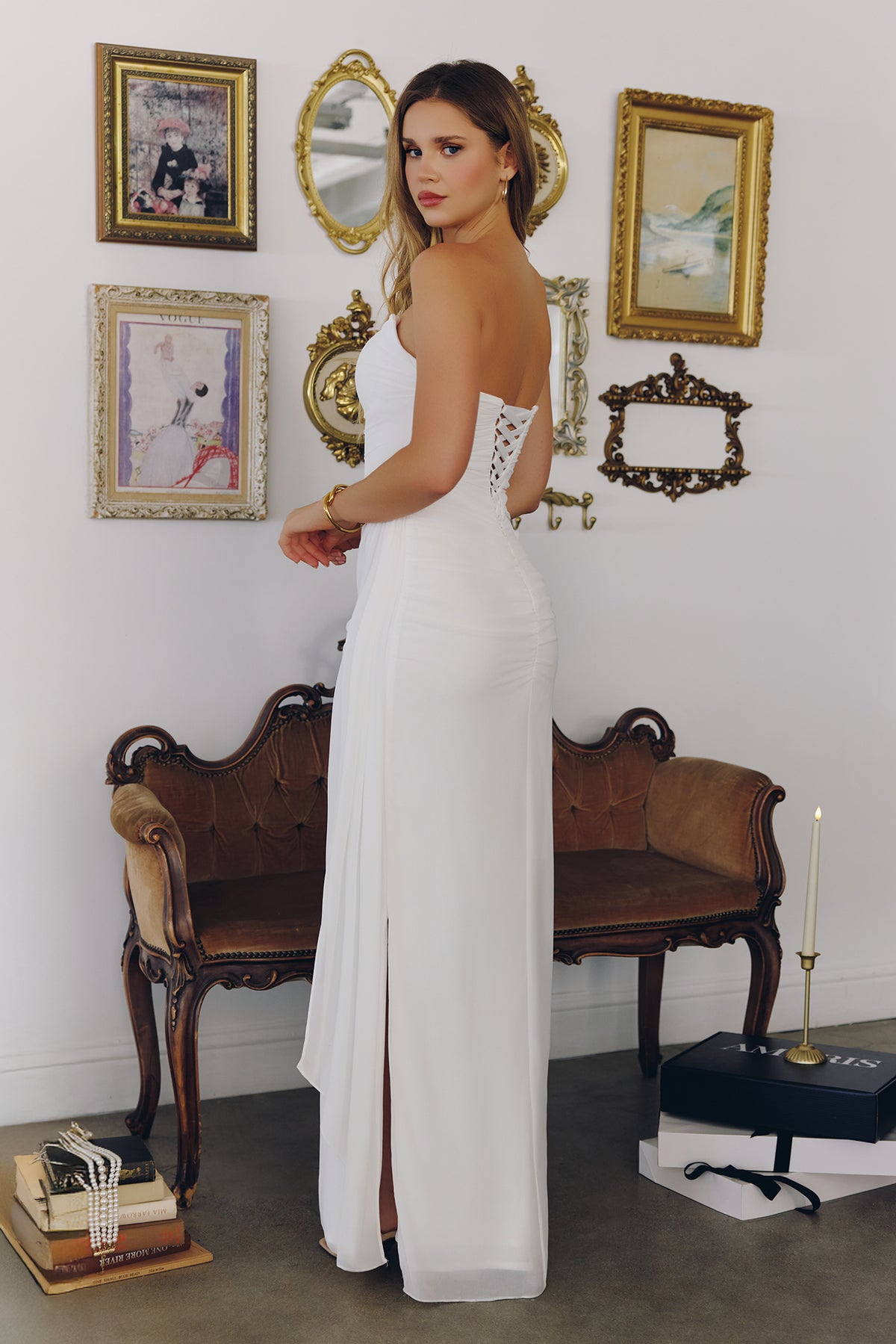 26WT7 dress in Off White