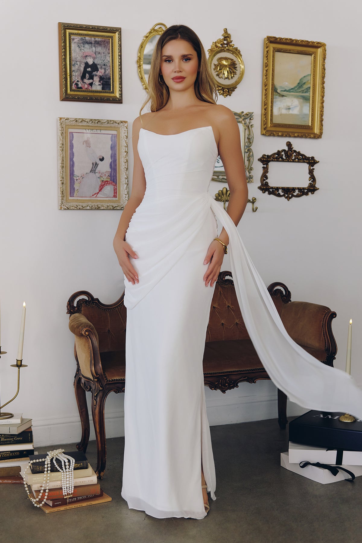 26WT7 dress in Off White