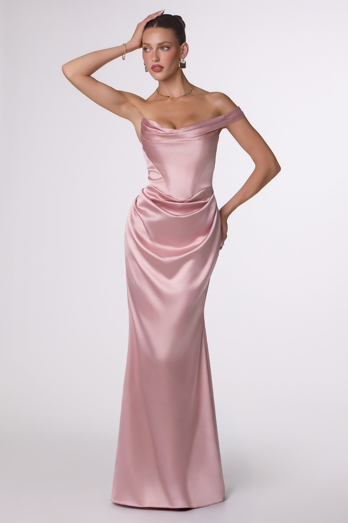 27T7 gown in Rose