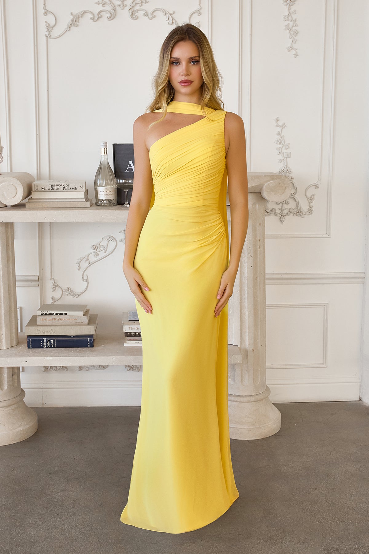 30T7 gown in Lt Yellow