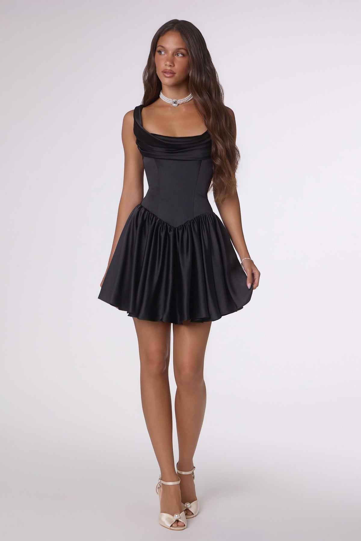 35T7 dress in Black