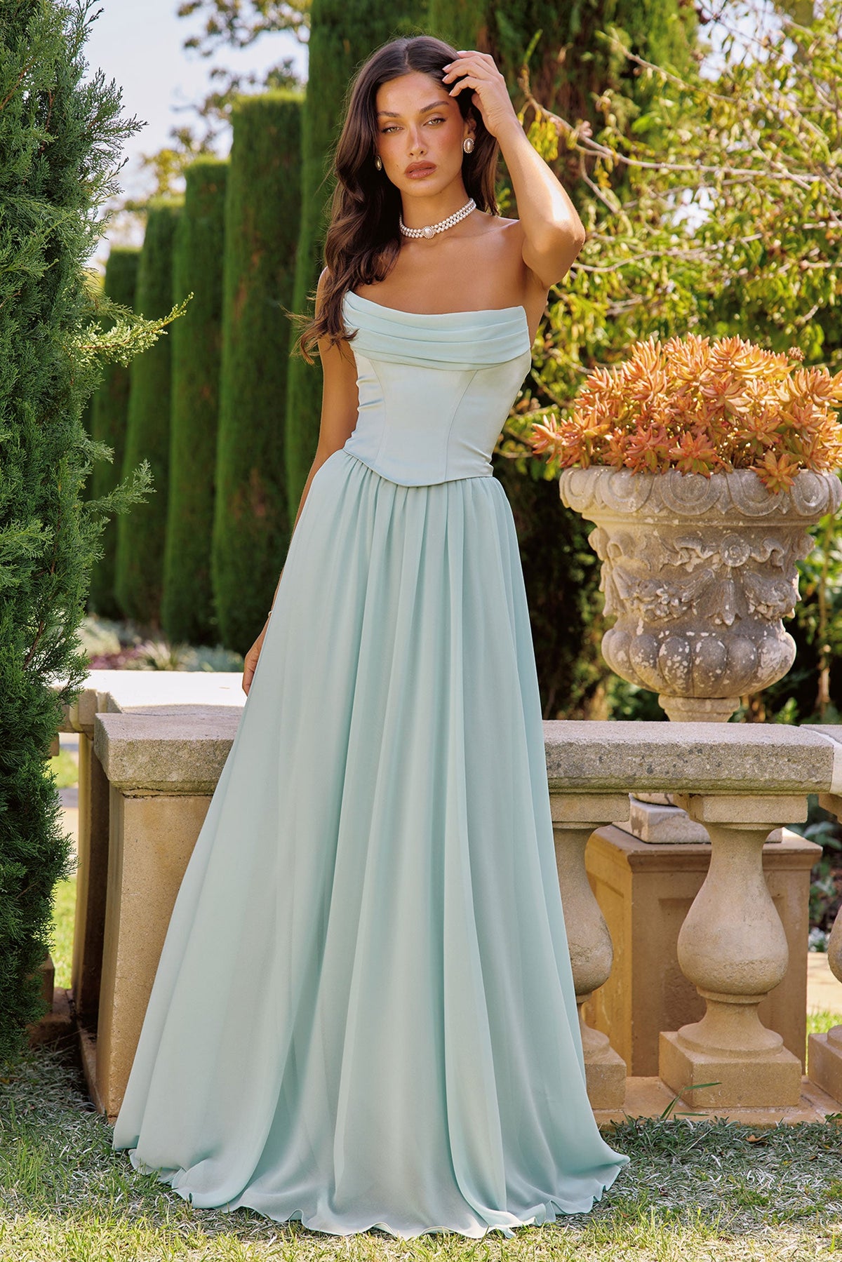 41T7 dress in Jade
