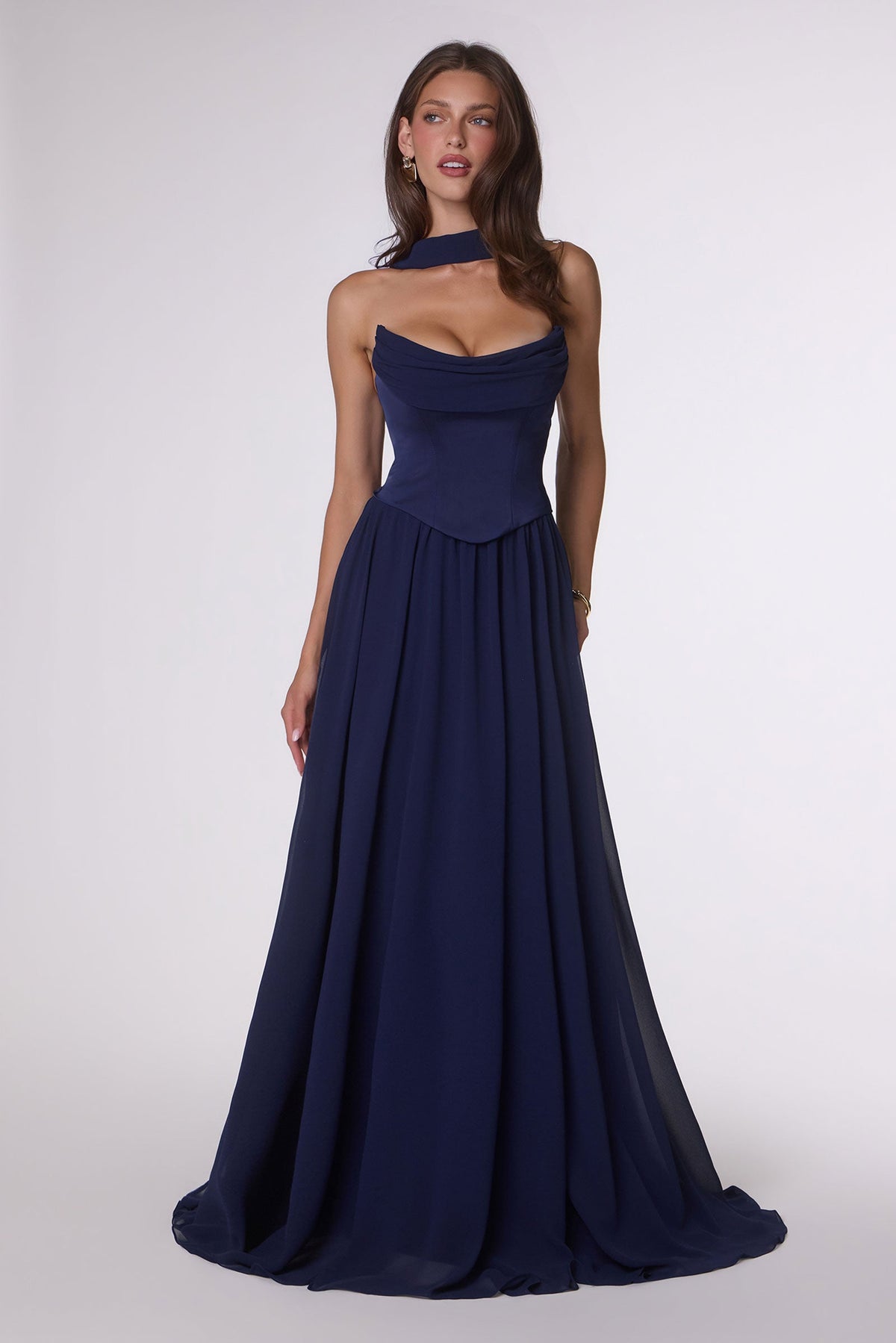 41T7 dress in Navy