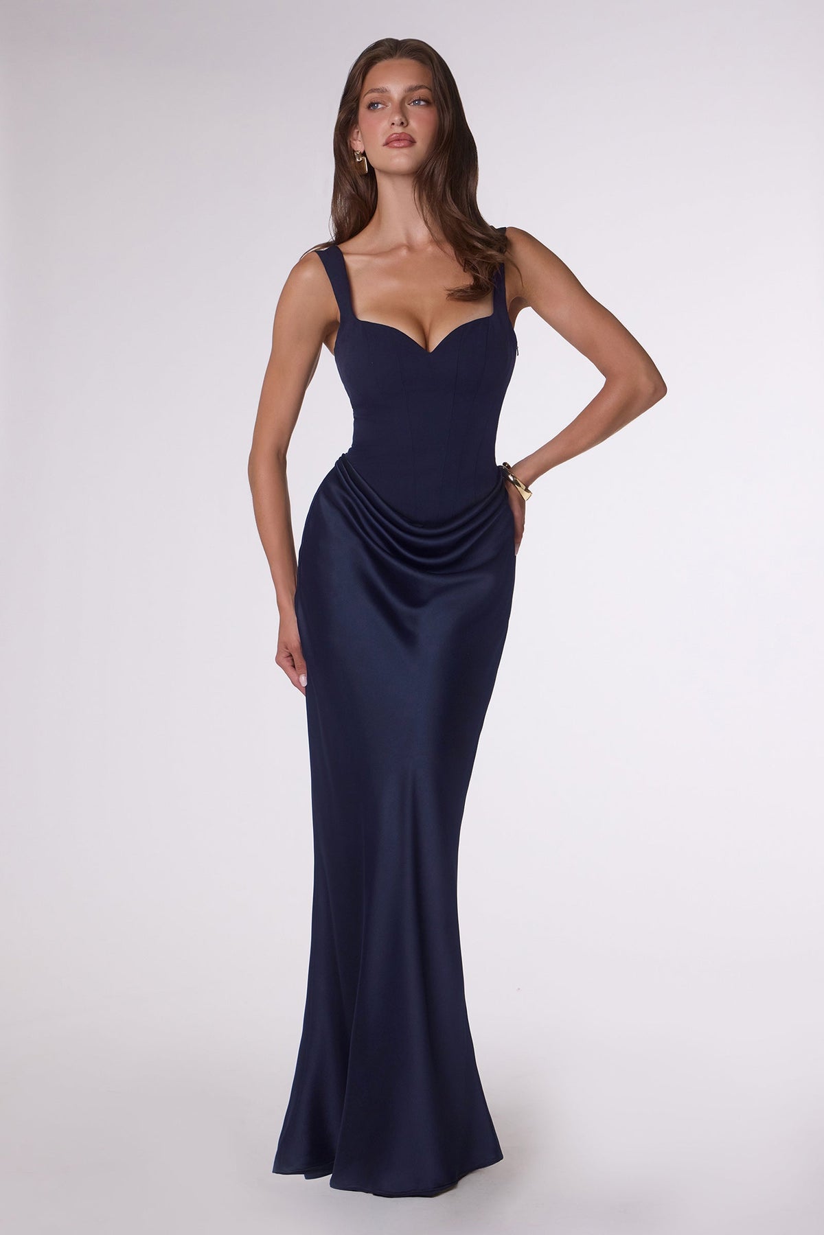 42T7 dress in Navy