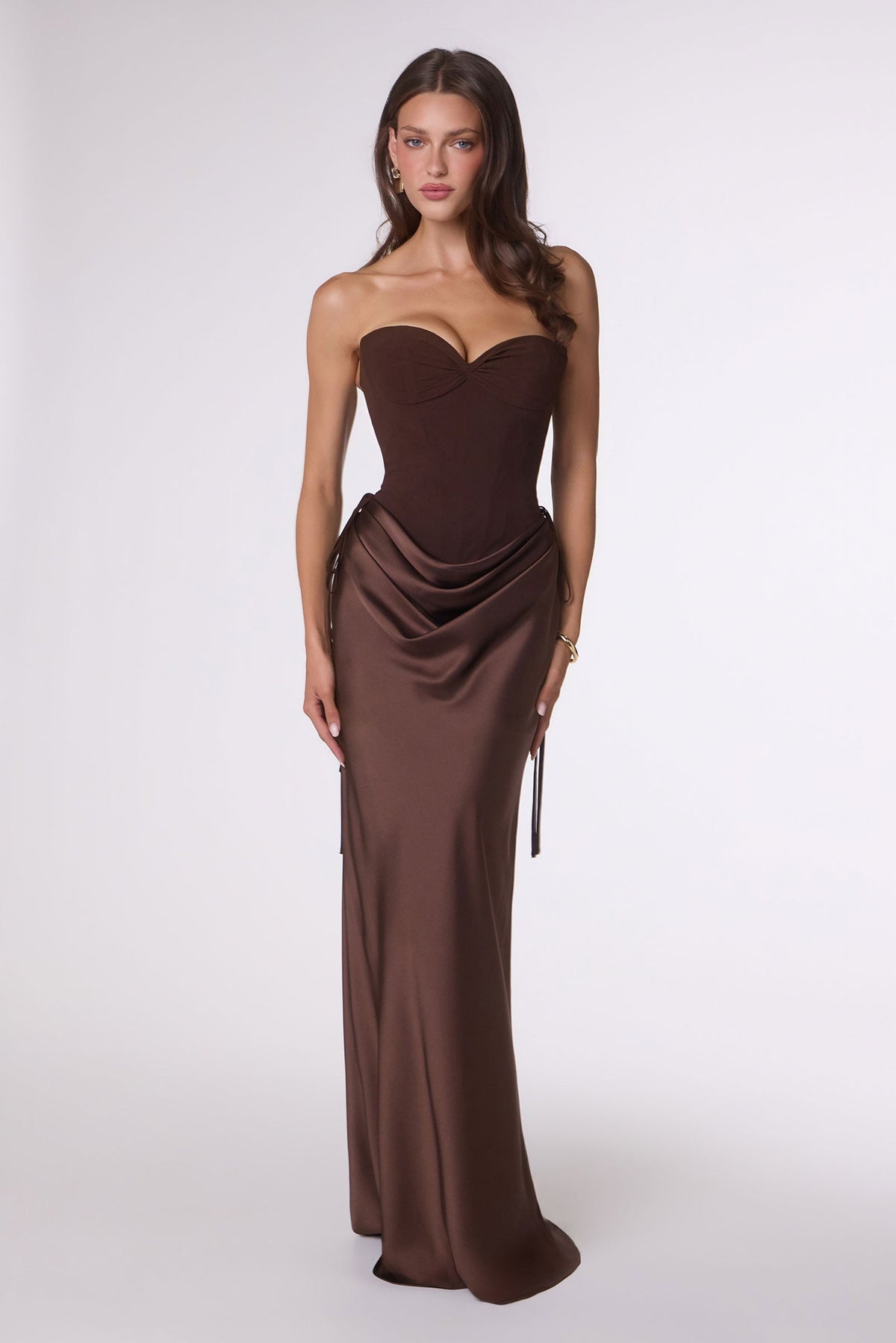47T7 dress in Espresso
