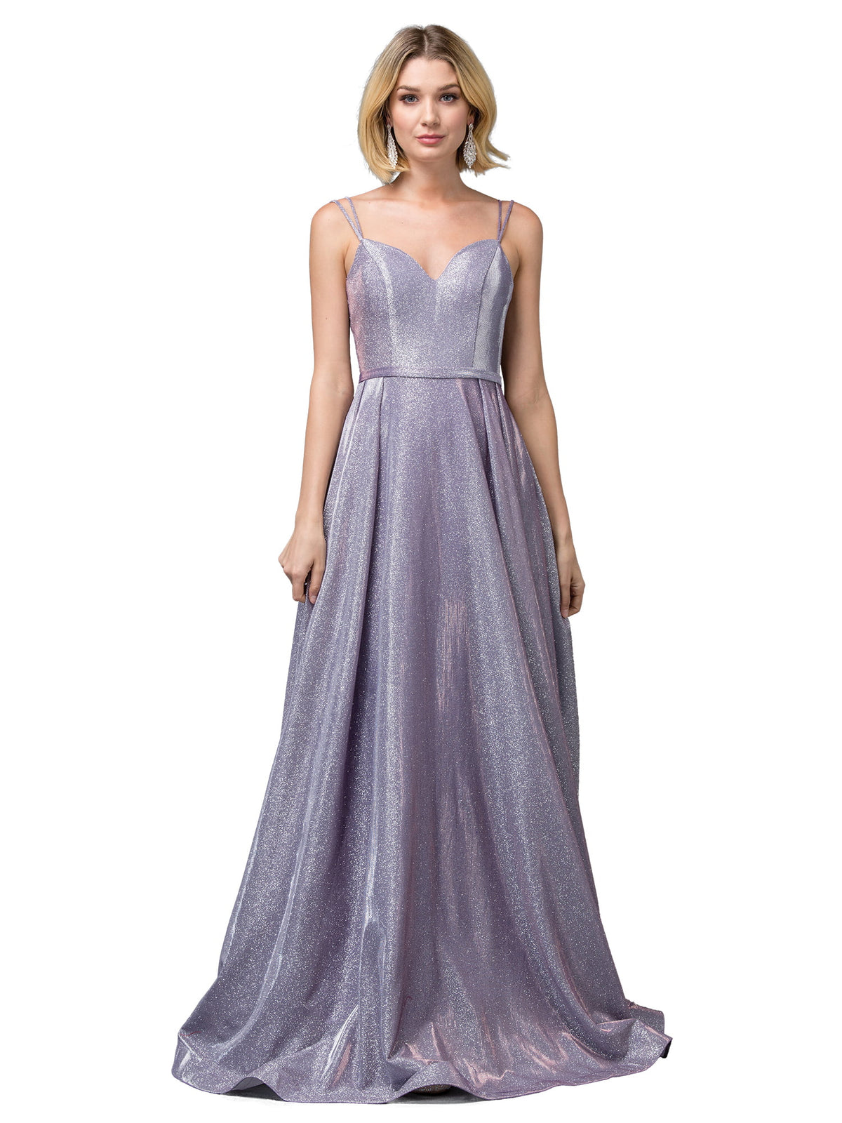 Dancing Queen 2720 prom dress in lilac, additional view