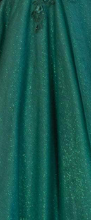 Dancing Queen 4245 prom dress in hunter green, additional view