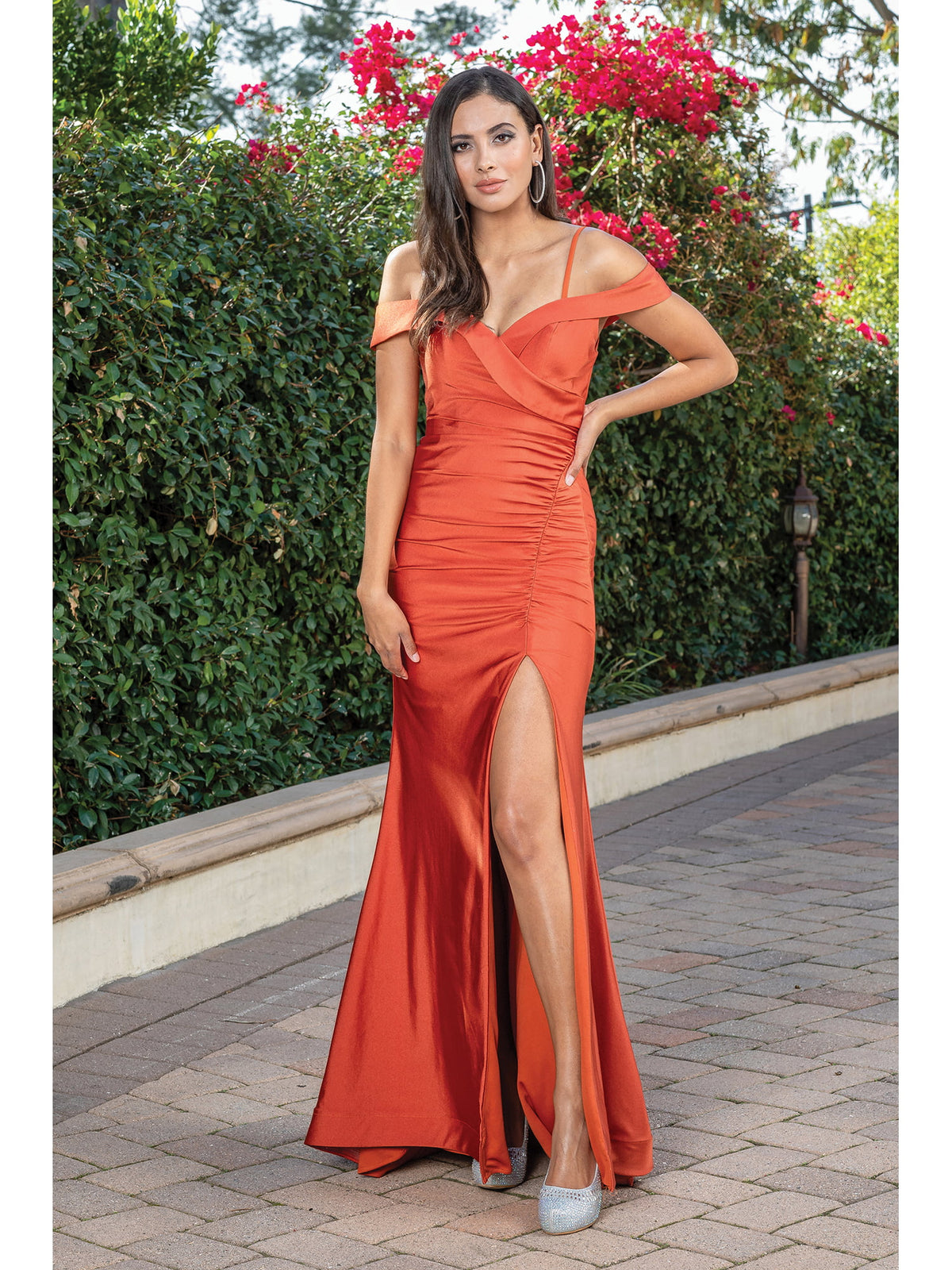 Dancing Queen 4278 prom dress in sienna, additional view