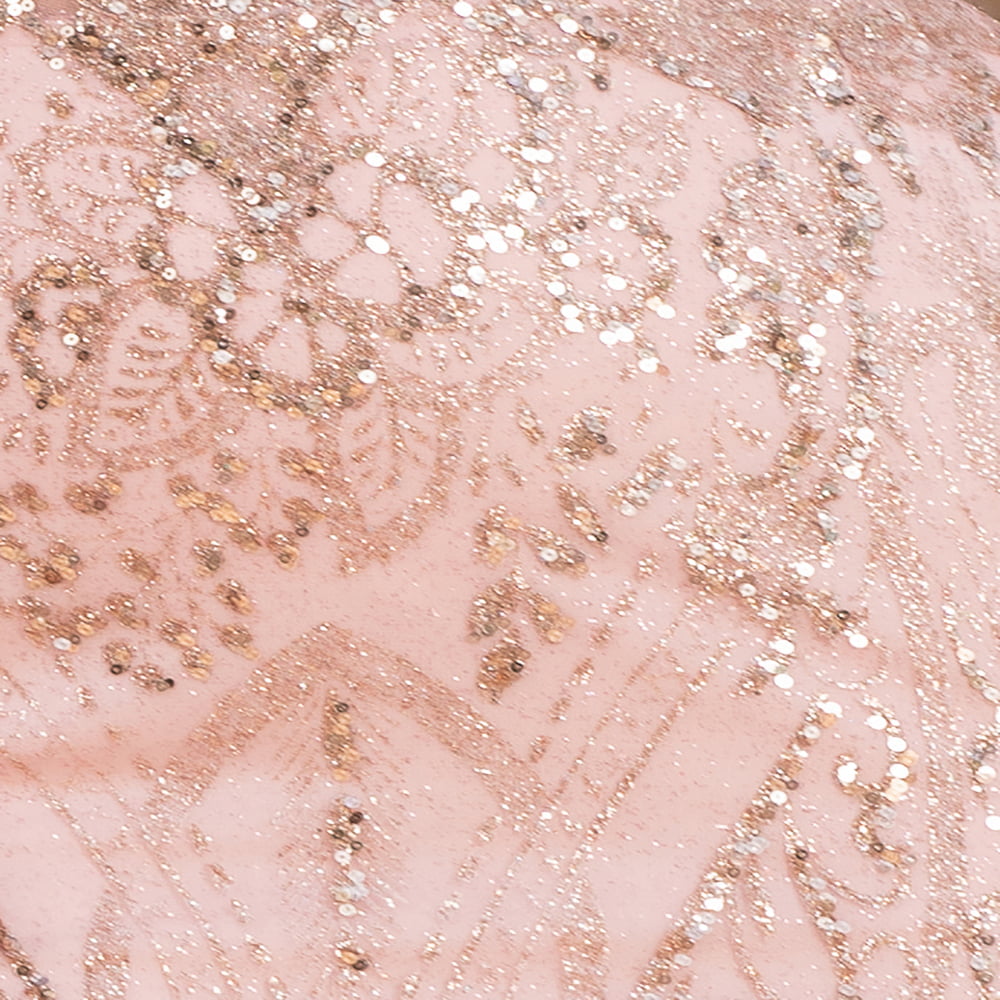 Dancing Queen 4352 prom dress in rose gold, additional view